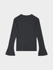 Anabelle Rib - Daily Elements - Pullover - Dark Grey Melange