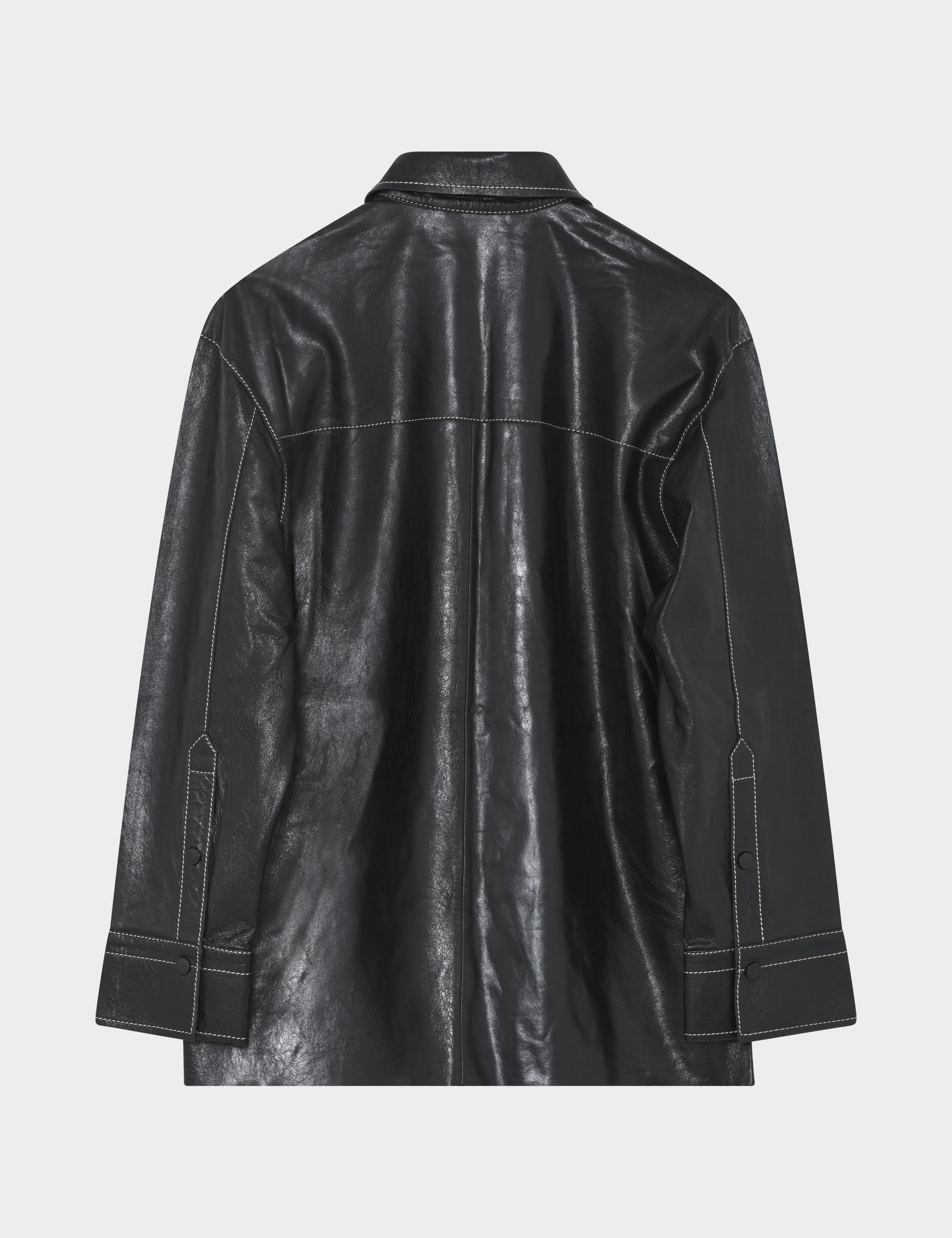 Andreas - Polished Leather - Black