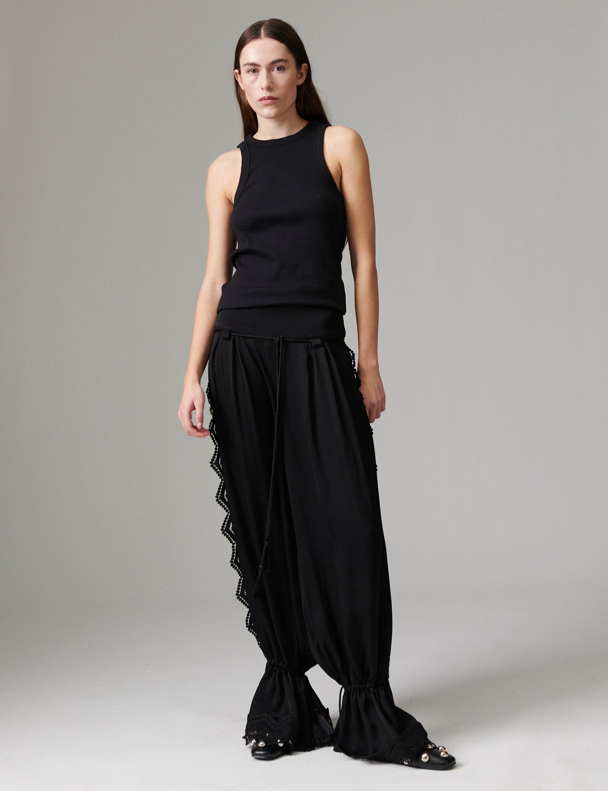 DAY Birger ét Mikkelsen Beate - Matte Crepe - Pants Pants 190303 Black
