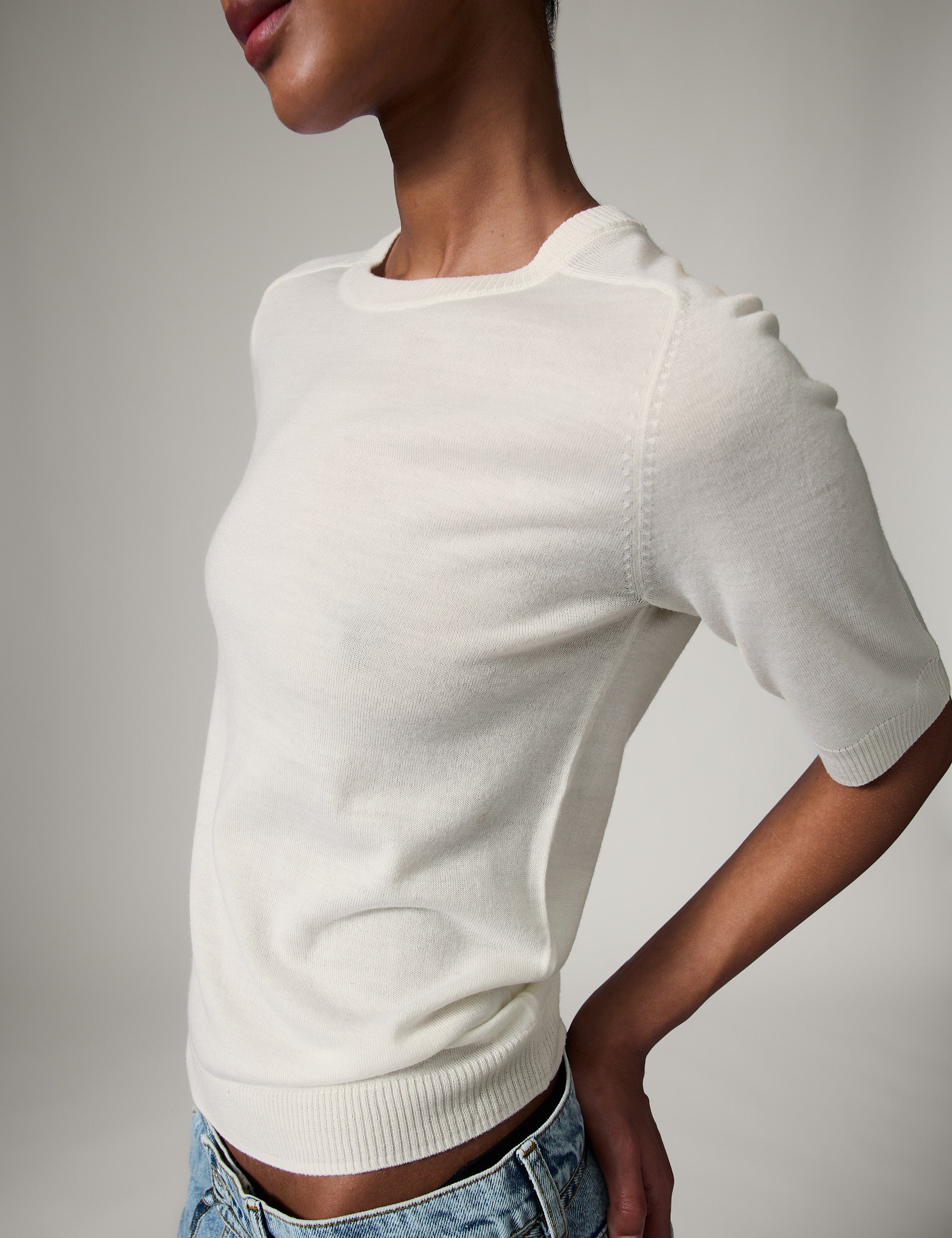 DAY Birger ét Mikkelsen Carolina - Daily Elements Pullover 110605 Jet Stream