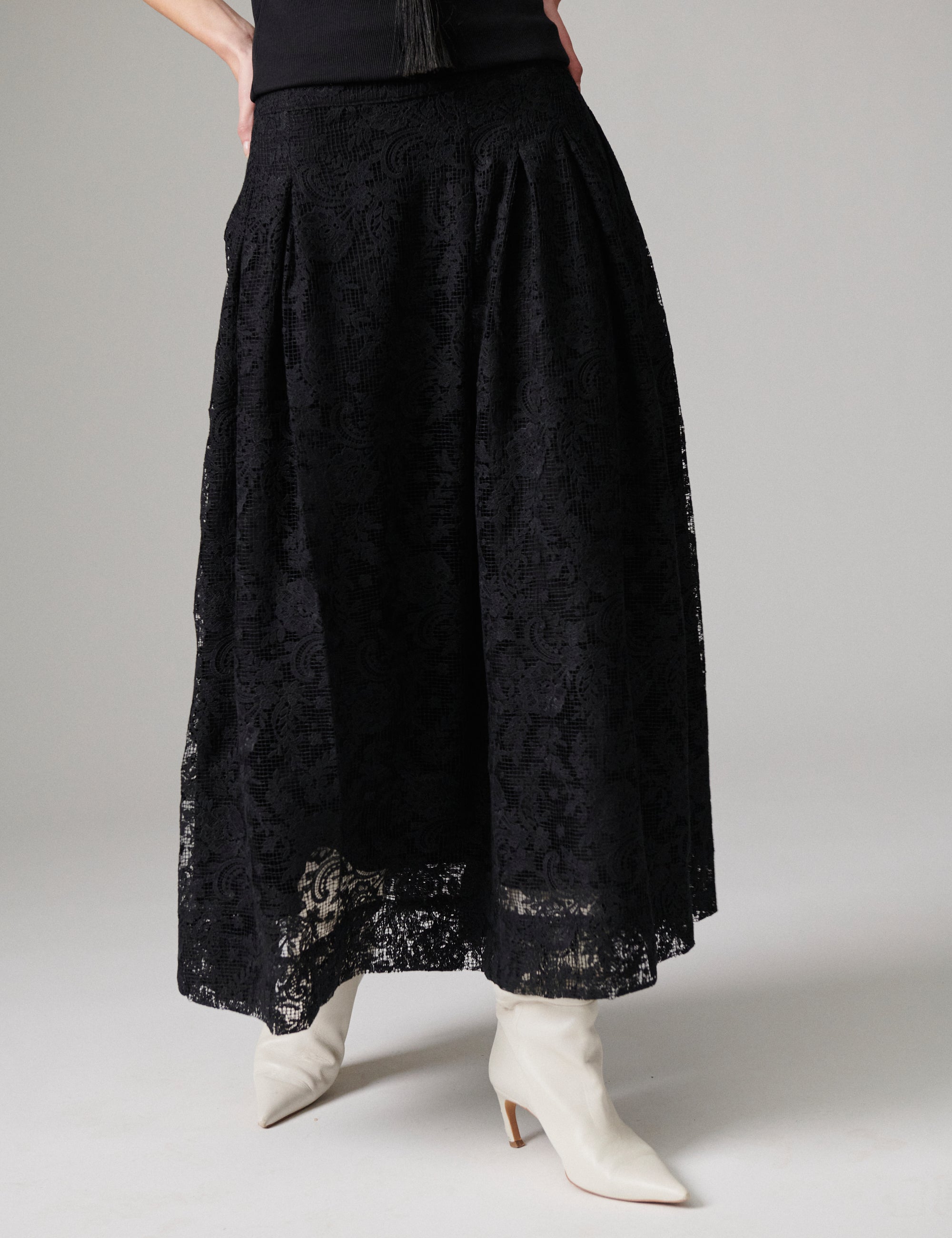 DAY Birger ét Mikkelsen Chai - Day Crochet - Skirt Skirt 190303 Black