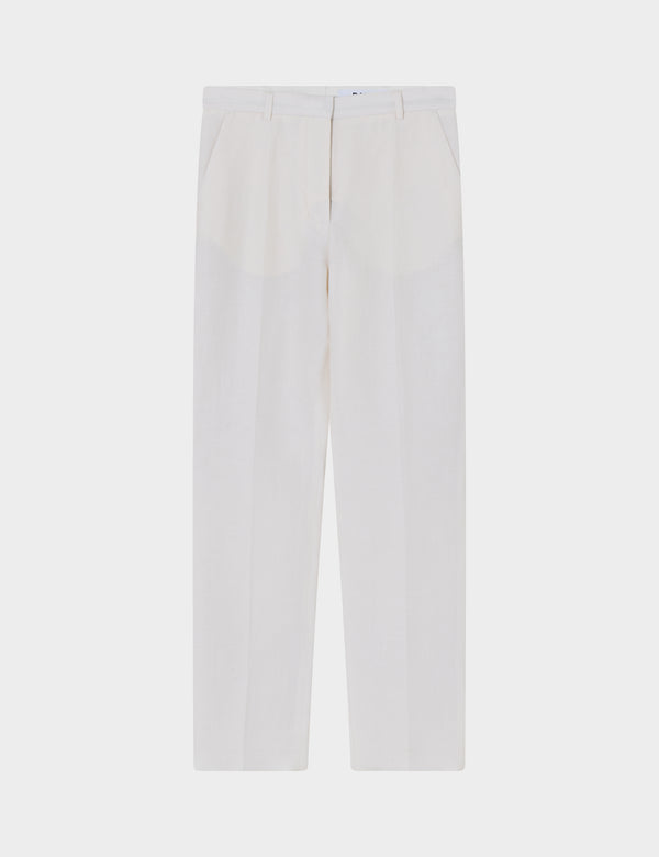 DAY Birger ét Mikkelsen Classic Lady - Solid Linen Pants 120804 CLOUD CREAM
