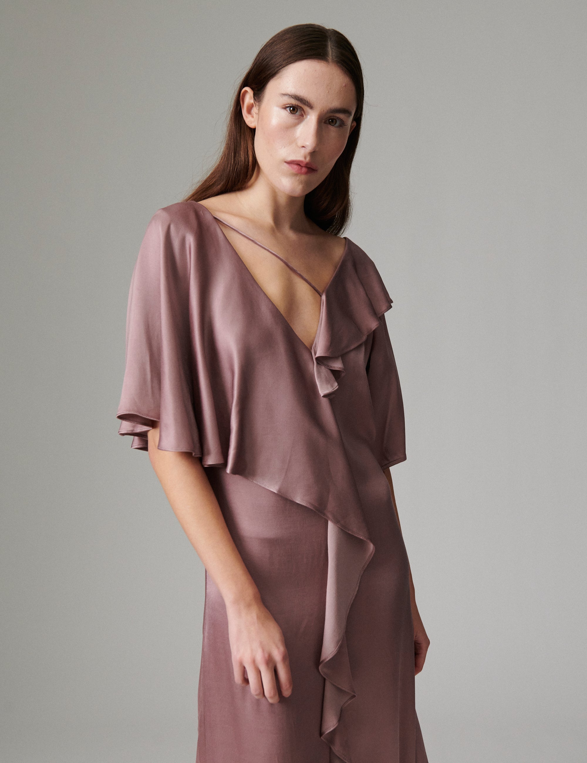DAY Birger ét Mikkelsen Cortex - Silky Touch - Dress Dress 181807 TWILIGHT MAUVE