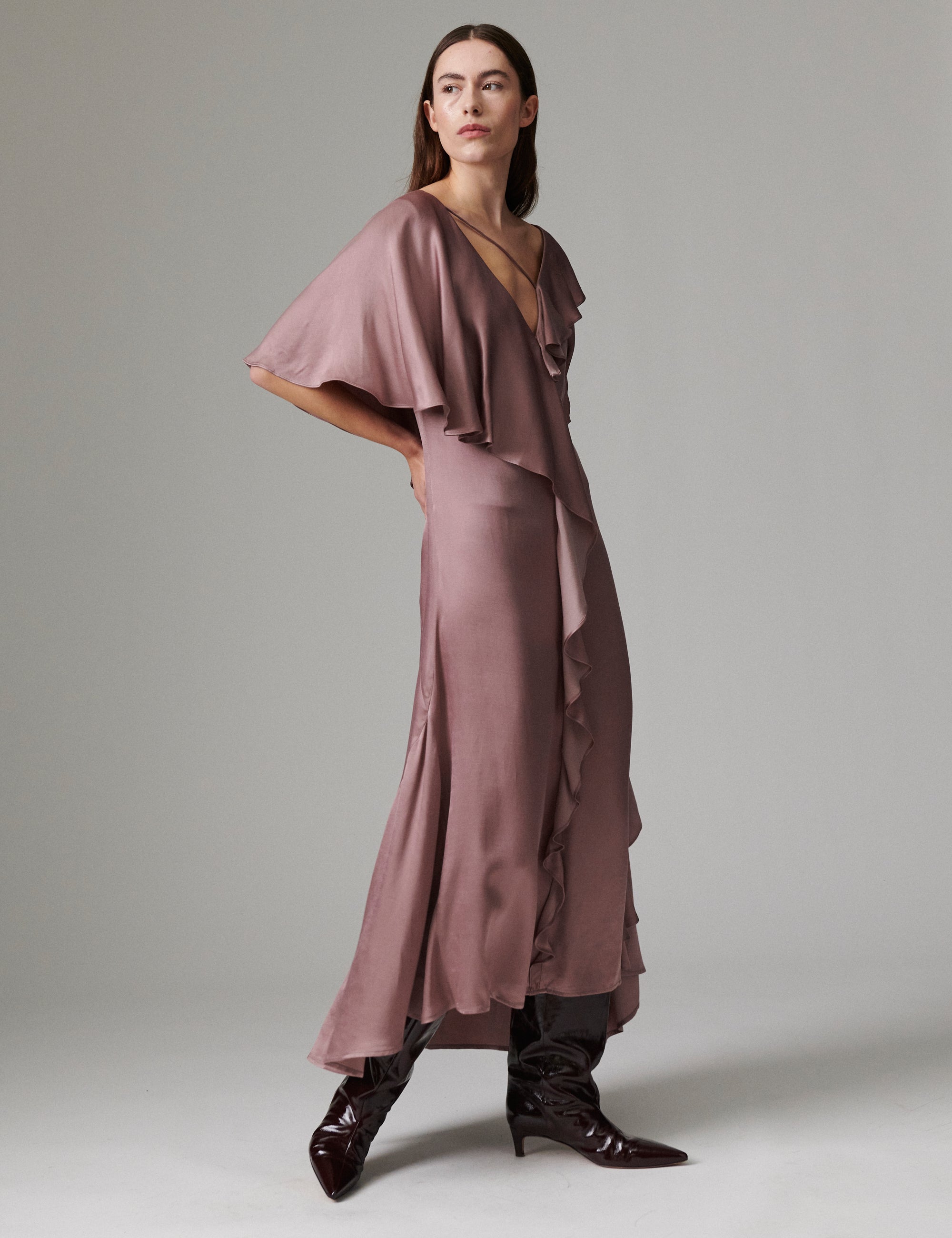 DAY Birger ét Mikkelsen Cortex - Silky Touch - Dress Dress 181807 TWILIGHT MAUVE