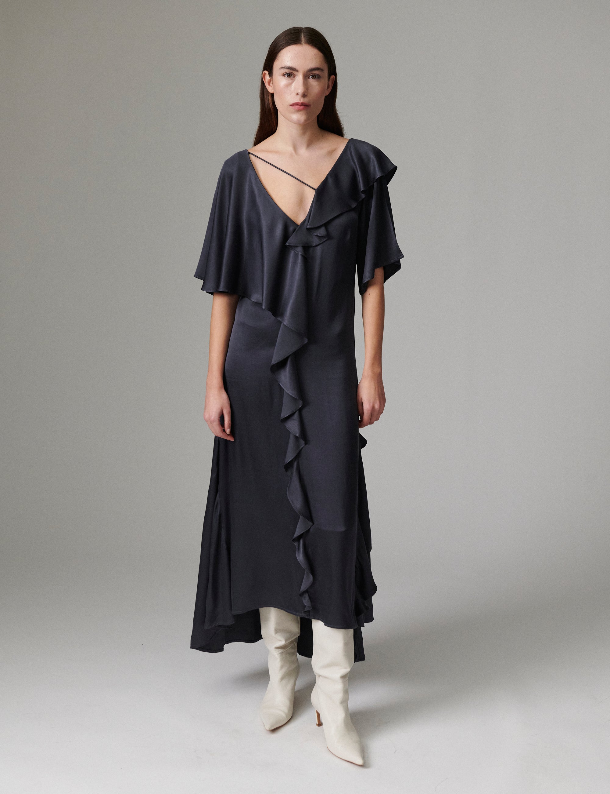 DAY Birger ét Mikkelsen Cortex - Silky Touch - Dress Dress 194104 EBONY