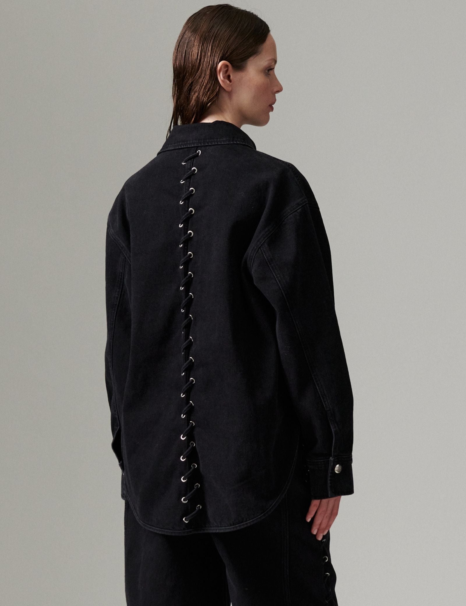 DAY Birger ét Mikkelsen DAYCaro - Braided Twill - Jacket Jacket 100001 Black Washed