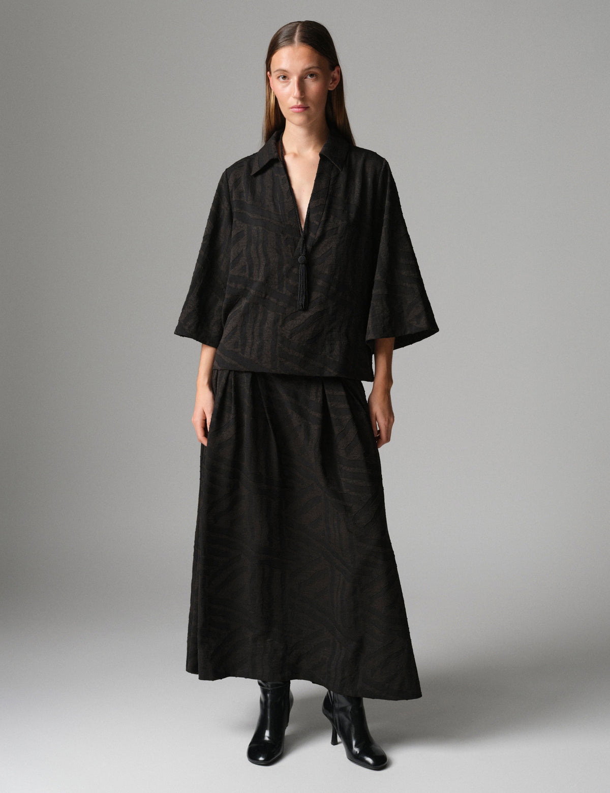 DAY Birger ét Mikkelsen DAYChai - Raw Lines - Skirt Skirt 12000 Black