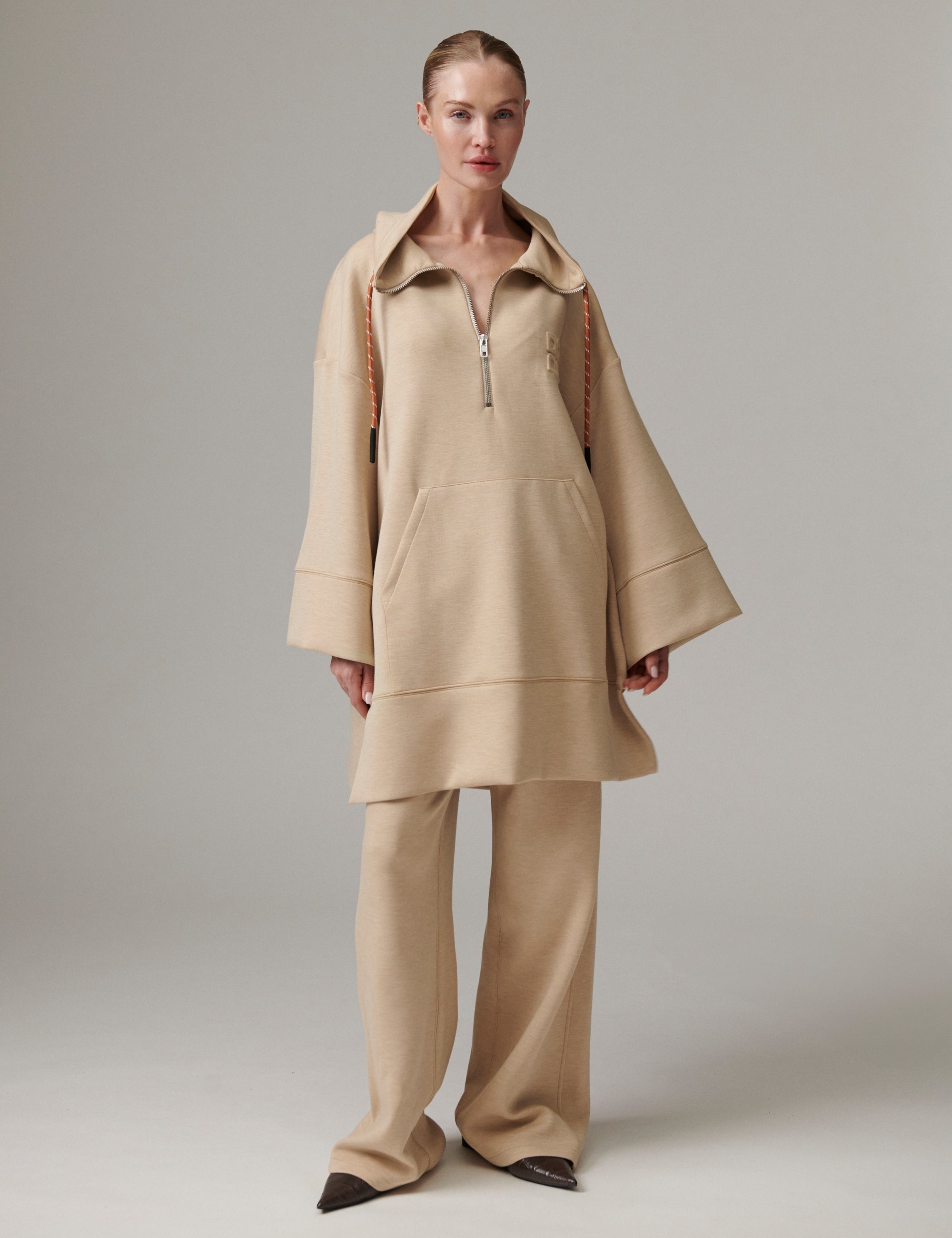 DAY Birger ét Mikkelsen DAYDaniela - Scuba - Sweatpants Pants 500001 Beige Melange