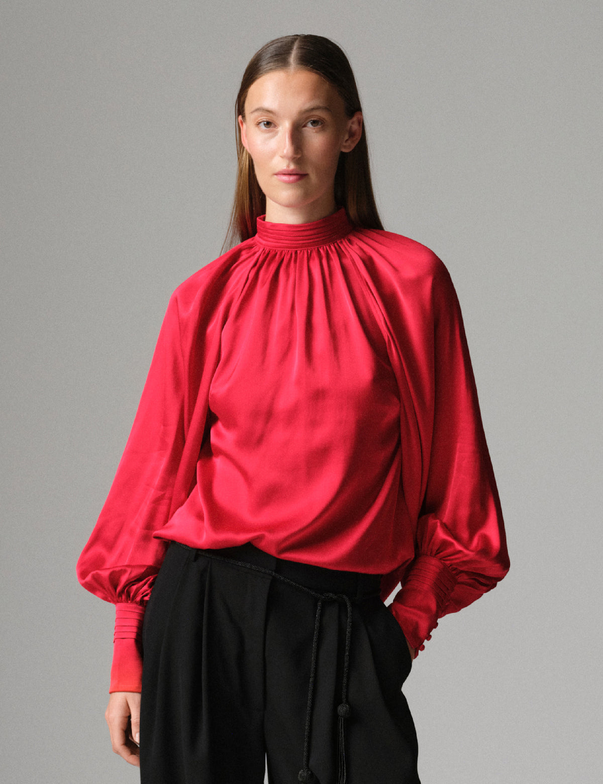DAY Birger ét Mikkelsen DAYFema - Fluid Viscose - Blouse Blouse 09042 Biking Red