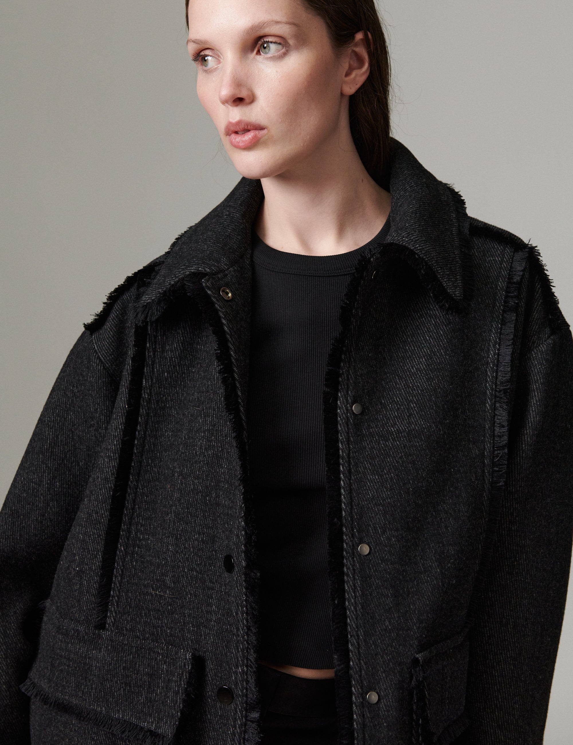 DAY Birger ét Mikkelsen DAYHarry - Wool Structure - Jacket Jacket 900013 Grey Twill