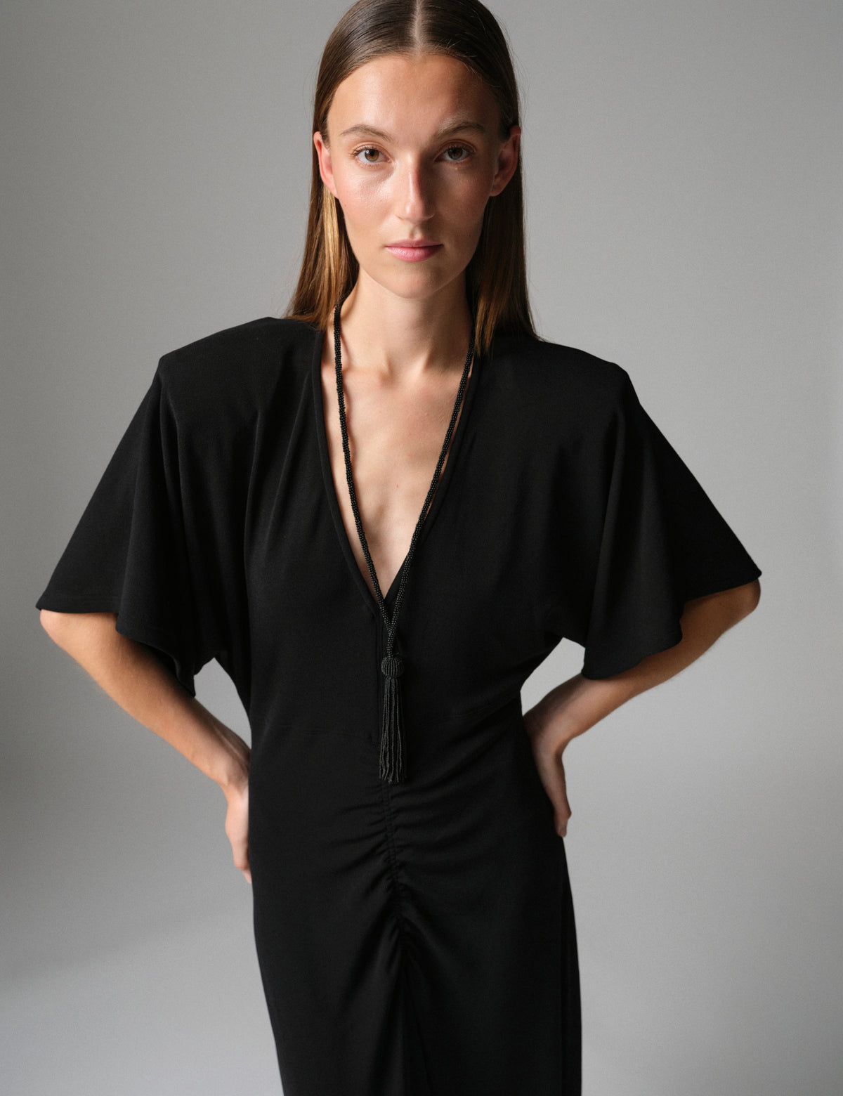 DAY Birger ét Mikkelsen DAYJaro - Pique Dress 190303 Black