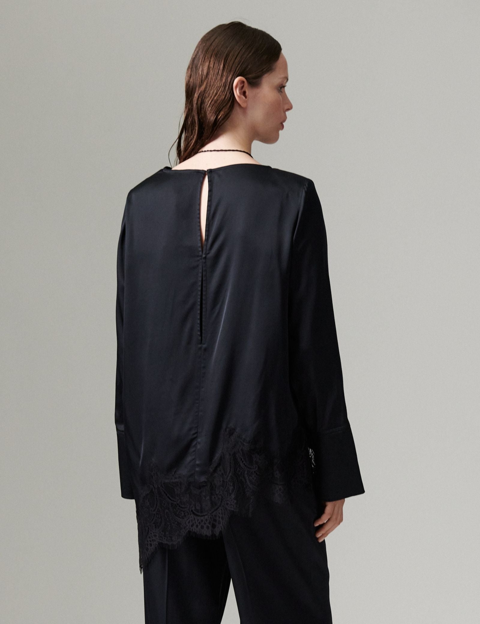 DAY Birger ét Mikkelsen DAYLila - Fluid Viscose - Blouse Blouse 190303 Black