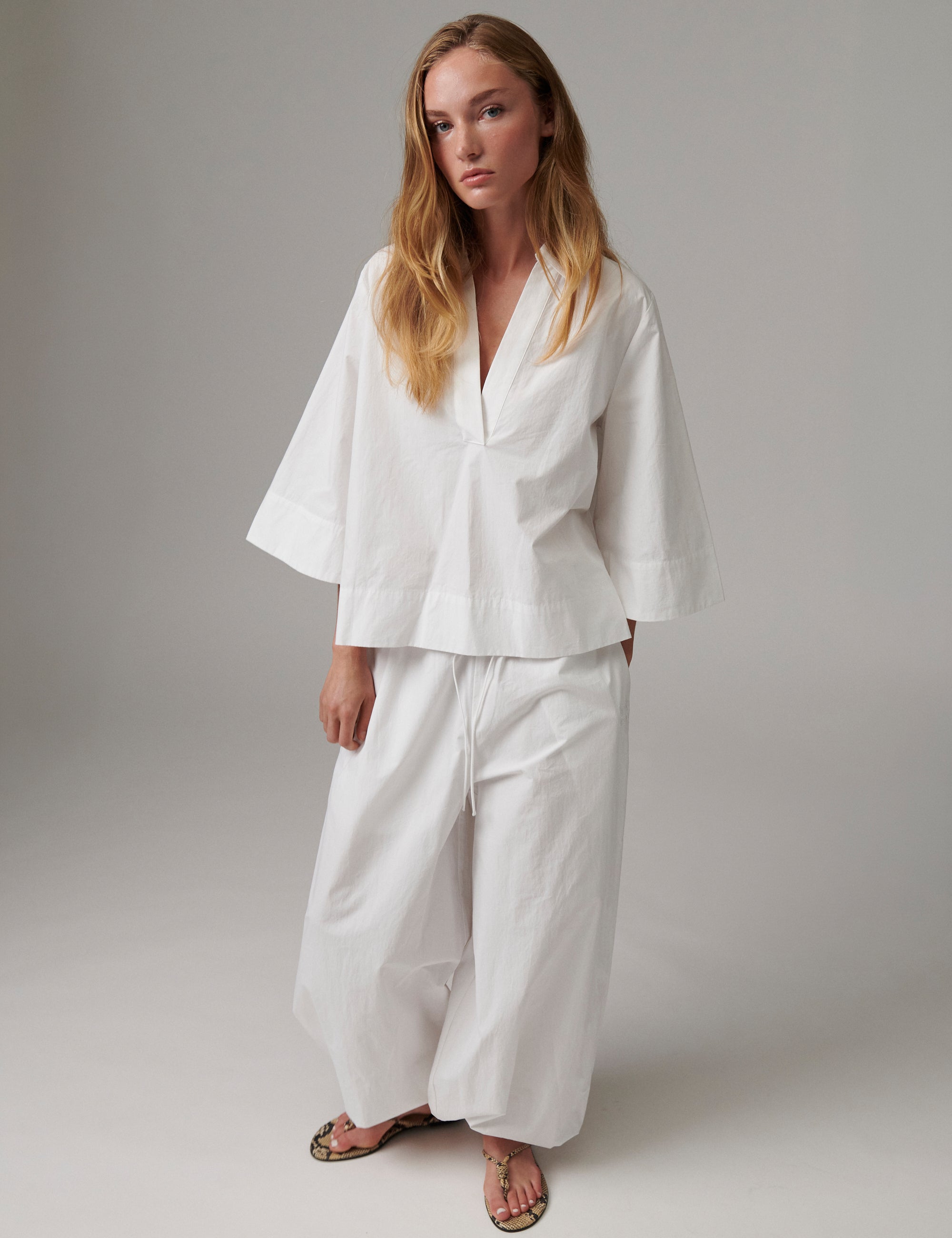 DAY Birger ét Mikkelsen DAYLuma- Cottaline - Blouse Blouse 114001 Brilliant White