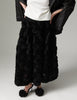 DAYMaylee - Ruffled Lacy - Skirt - Black