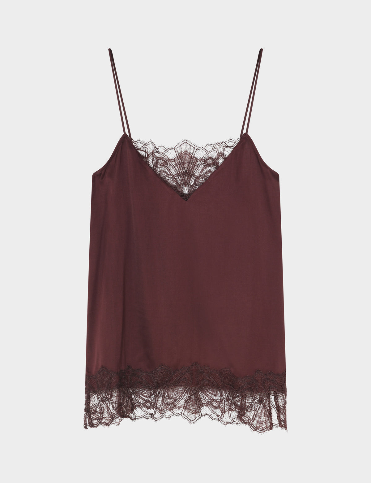 DAY Birger ét Mikkelsen DAYNio - Fluid Viscose - Top Top 191619 FUDGE