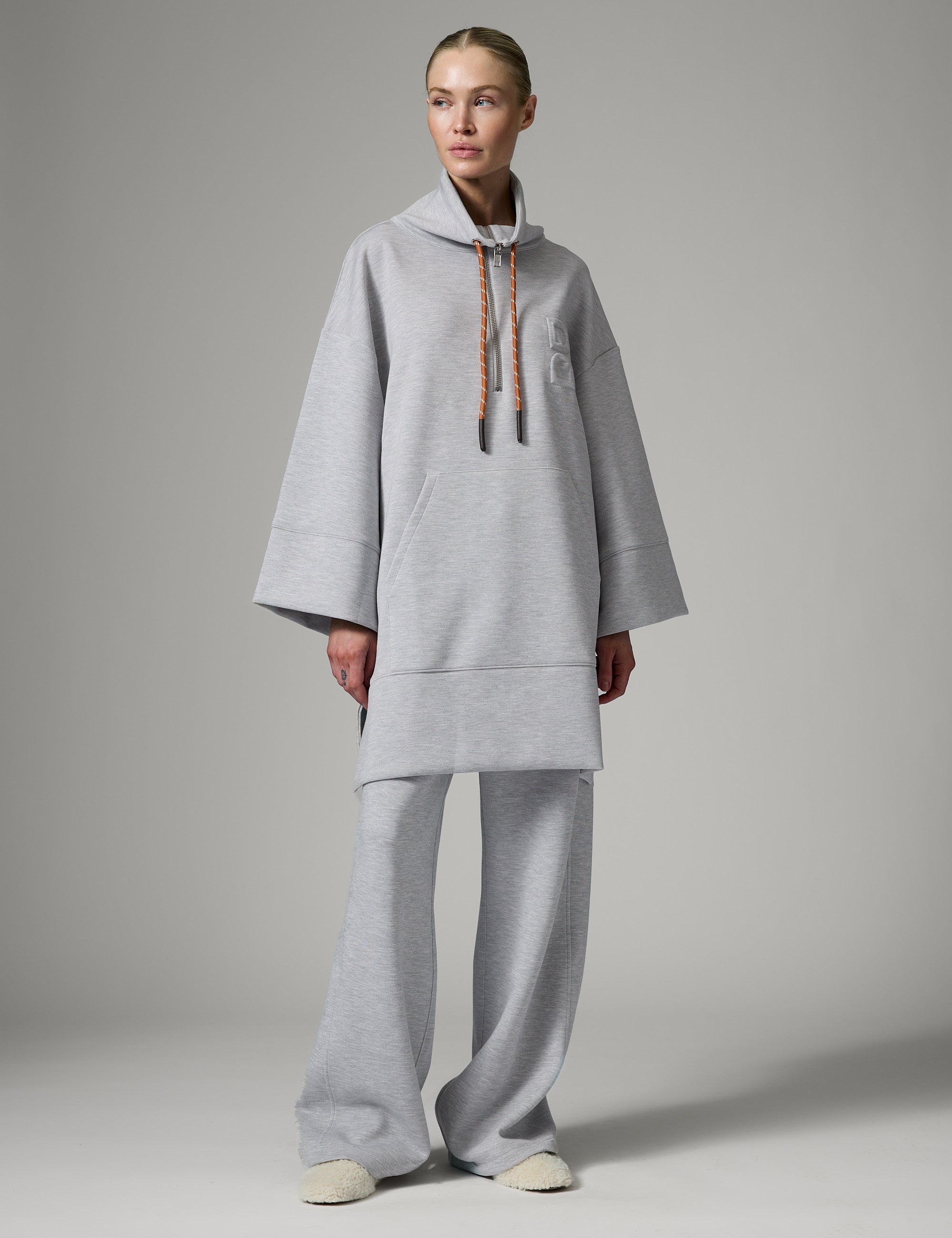DAY Birger ét Mikkelsen DAYPerry - Scuba Dress Dress 500056 Grey Melange