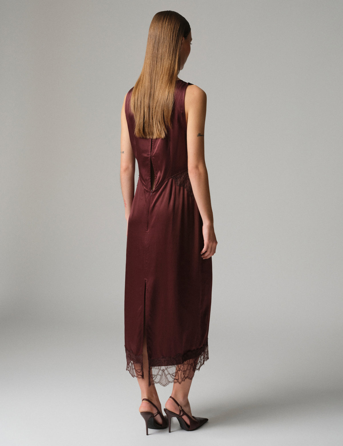 DAY Birger ét Mikkelsen DAYPia - Fluid Viscose - Dress Dress 191619 FUDGE