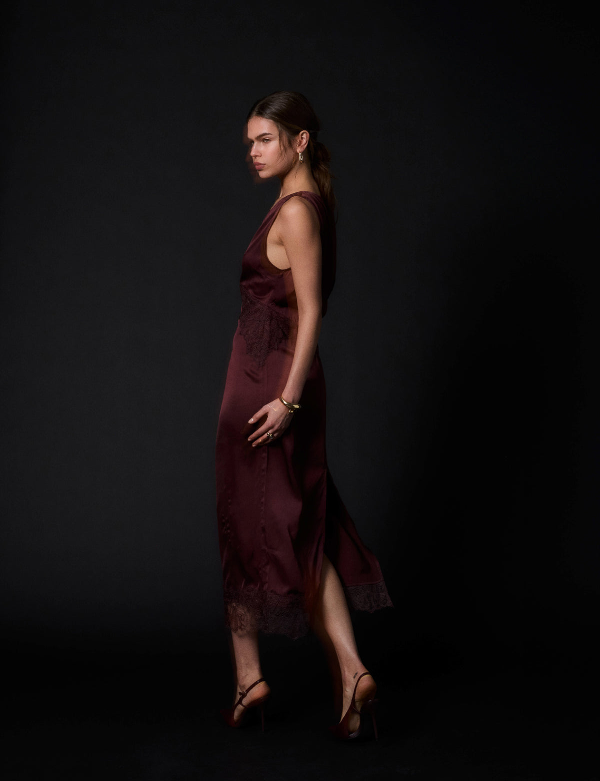 DAY Birger ét Mikkelsen DAYPia - Fluid Viscose - Dress Dress 191619 FUDGE