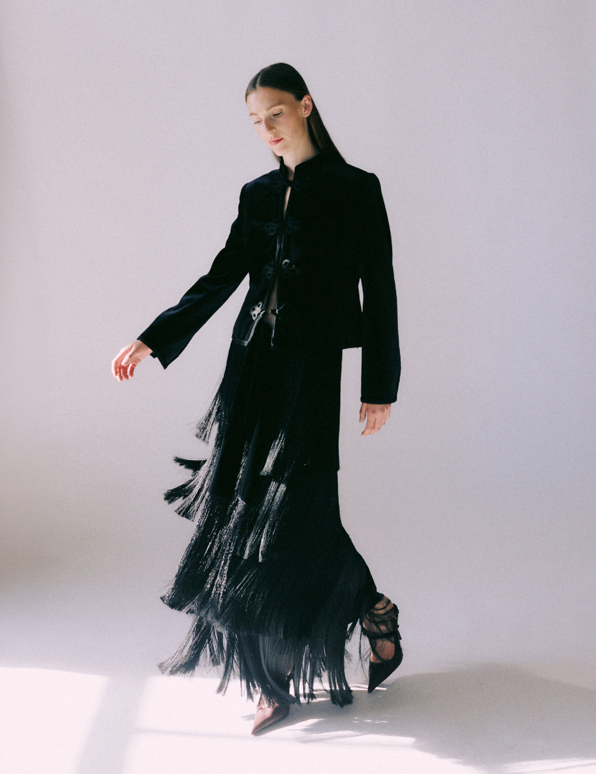 DAY Birger ét Mikkelsen DAYRingo - Modern Fringe - Skirt Skirt 190303 Black