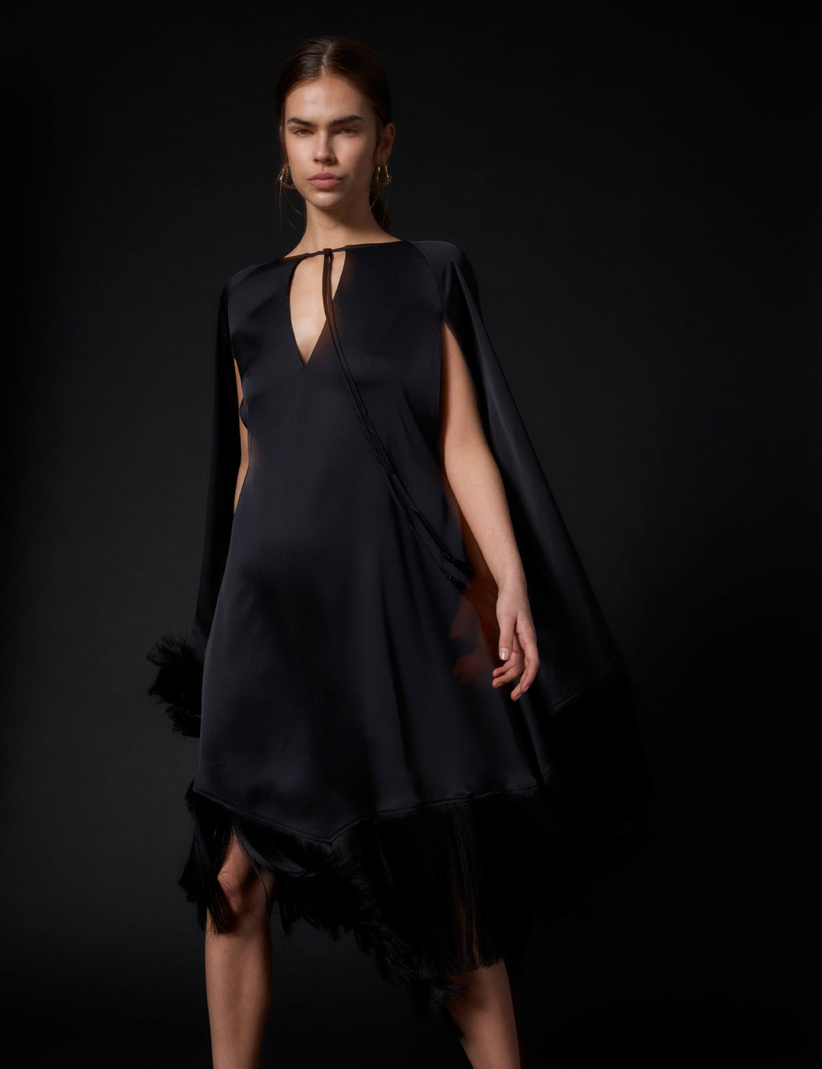 DAY Birger ét Mikkelsen DAYSaxon - Fluid Viscose - Cape Cape 190303 Black