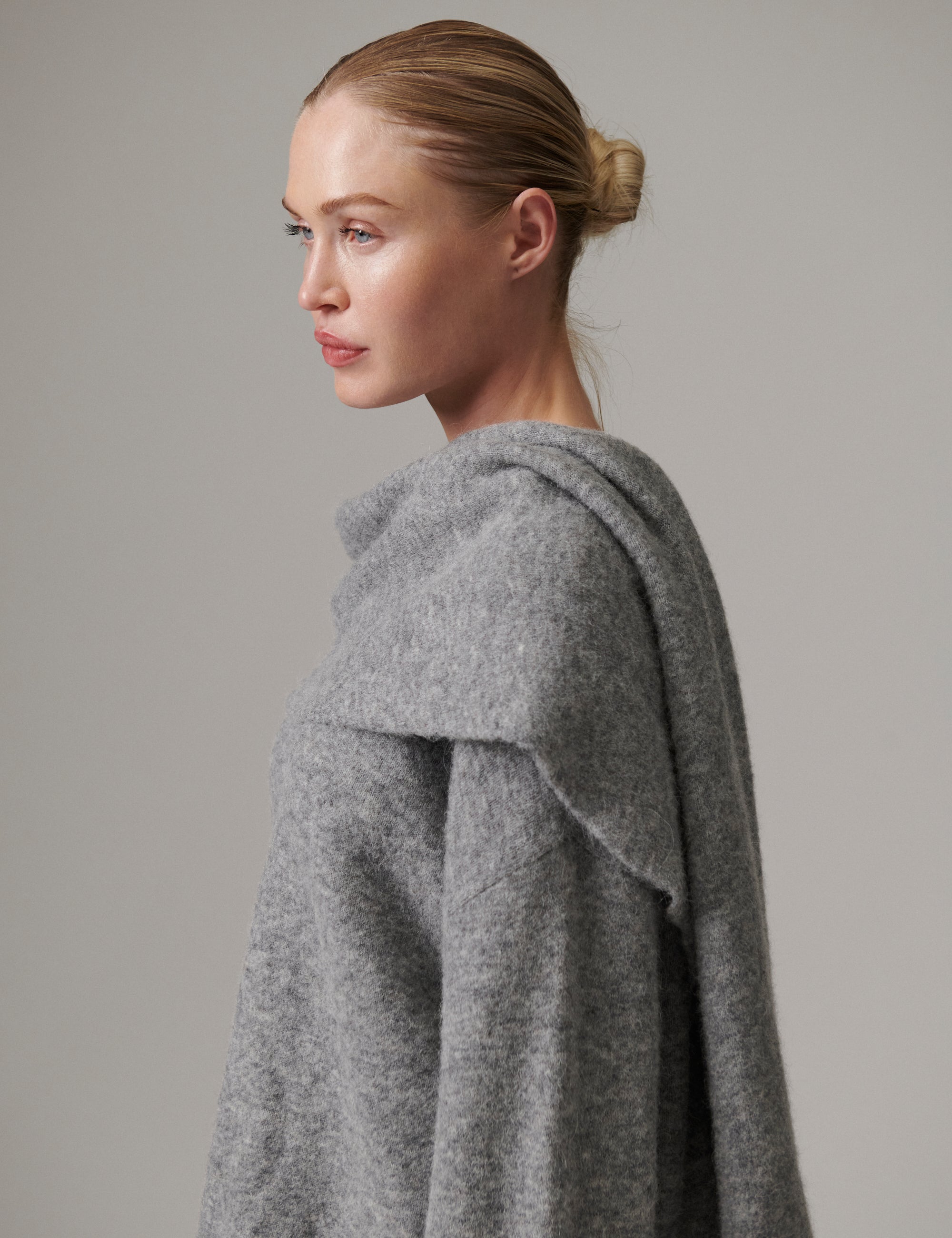 DAY Birger ét Mikkelsen DAYScarf - Cozy Days Pullover 11991 Medium Grey Mel.