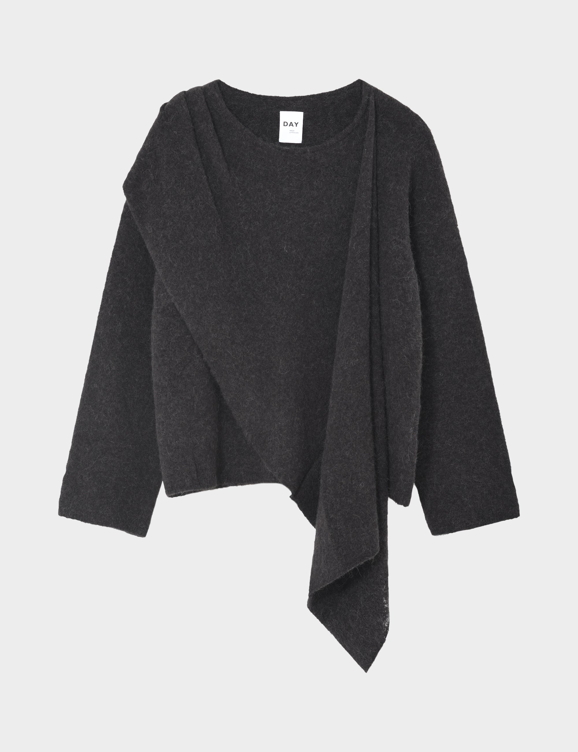 DAY Birger ét Mikkelsen DAYScarf - Cozy Days Pullover 191018 Ganache