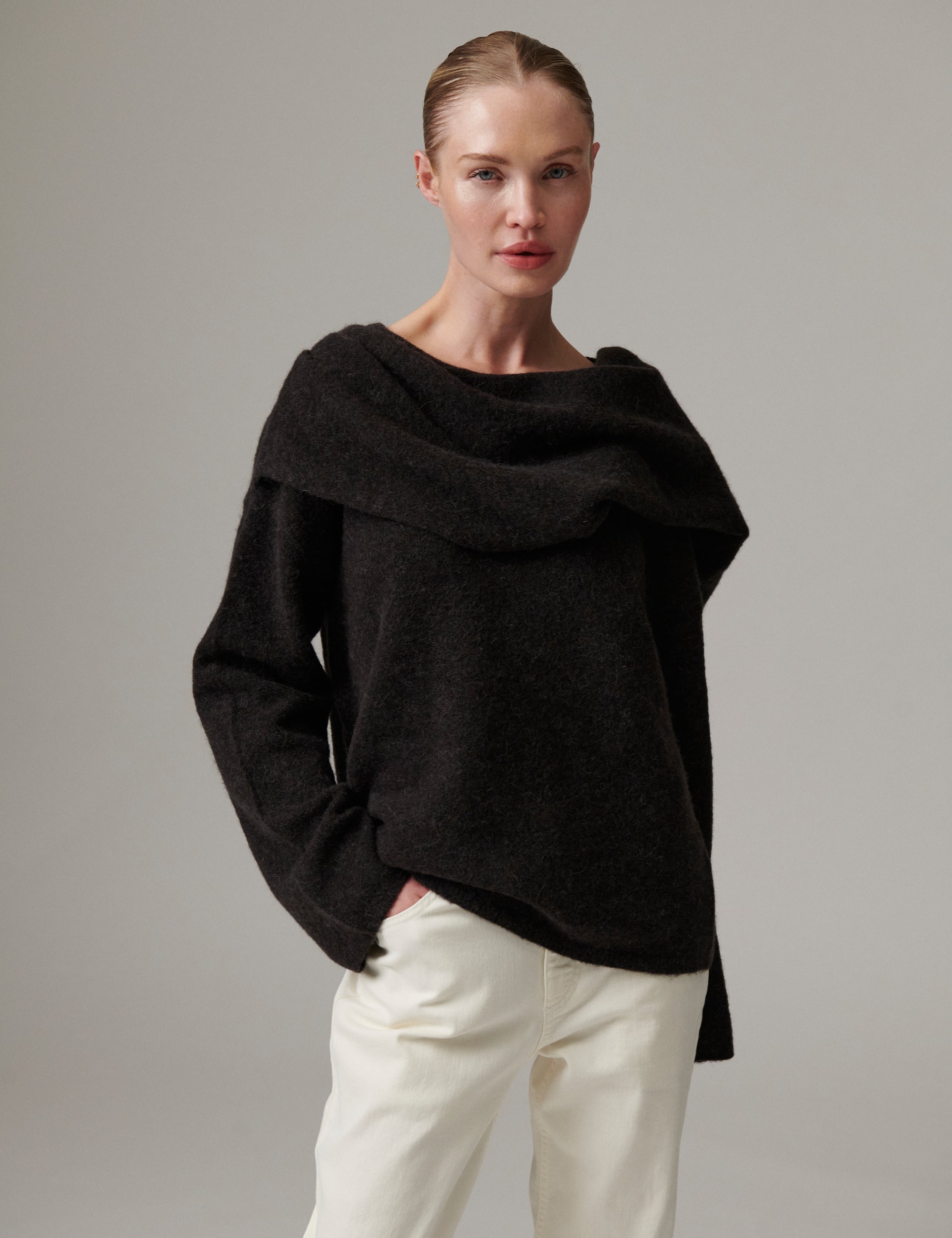 DAY Birger ét Mikkelsen DAYScarf - Cozy Days Pullover 191018 Ganache