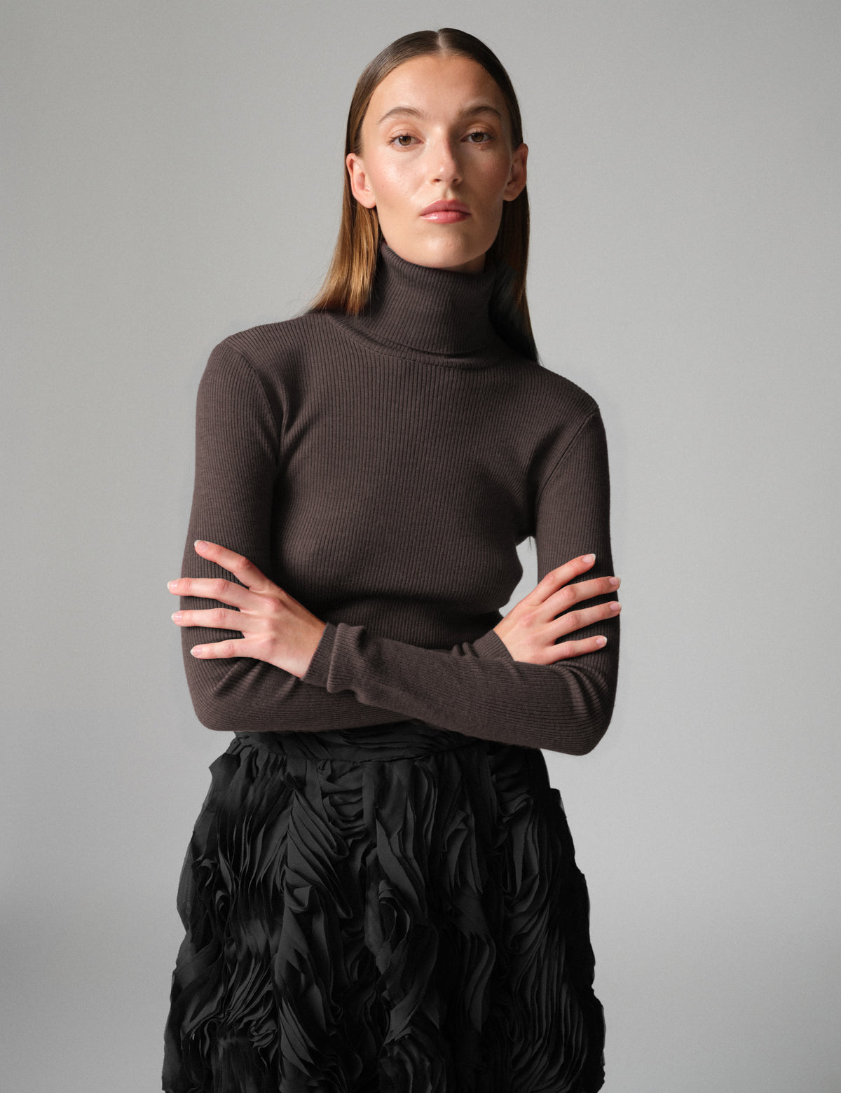 DAY Birger ét Mikkelsen DAYSierra - Daily Elements - Pullover Pullover 191110 CHOCOLATE PLUM