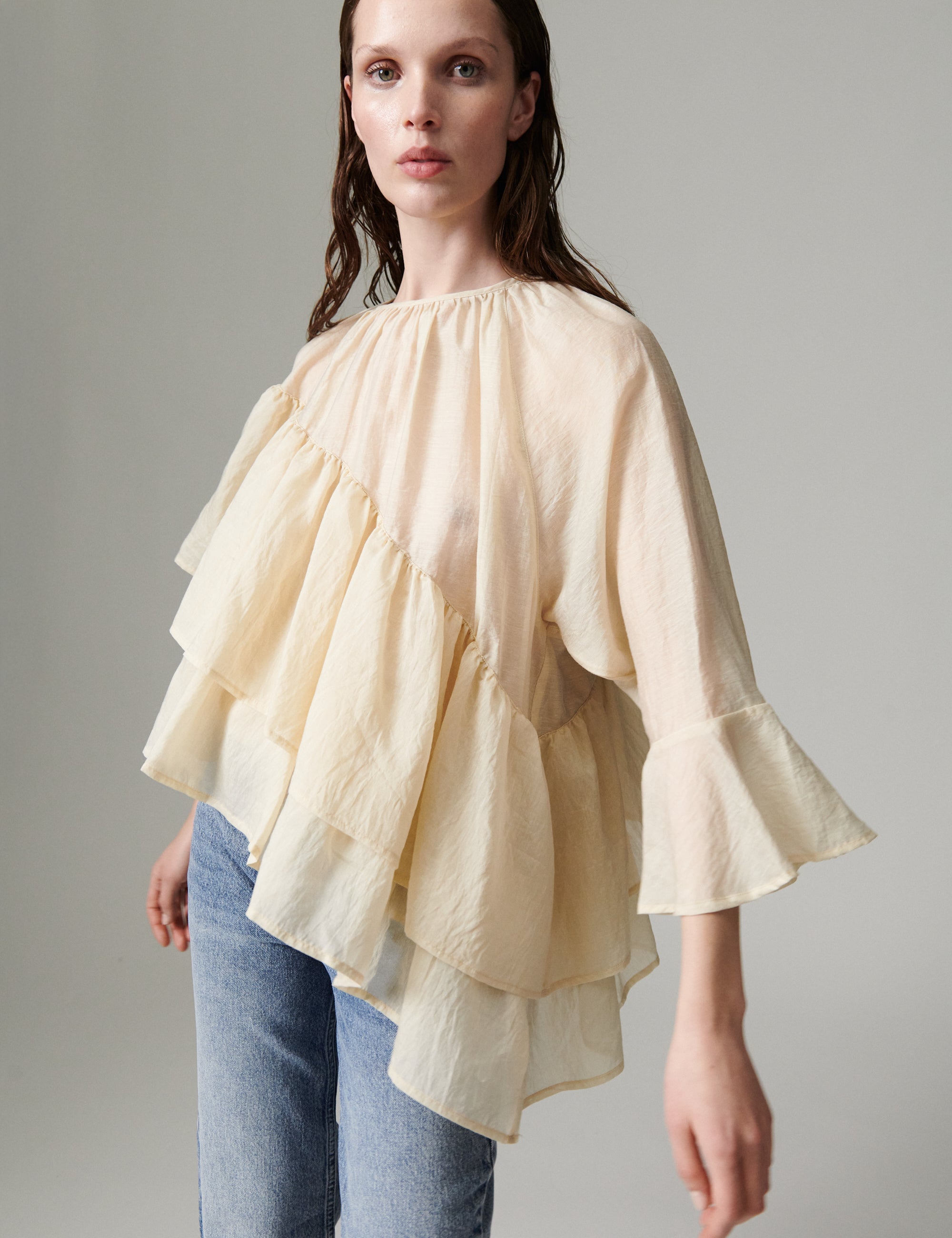 DAY Birger ét Mikkelsen DAYToro - Linen Tento Shirts & Blouses 131105 BROWN RICE
