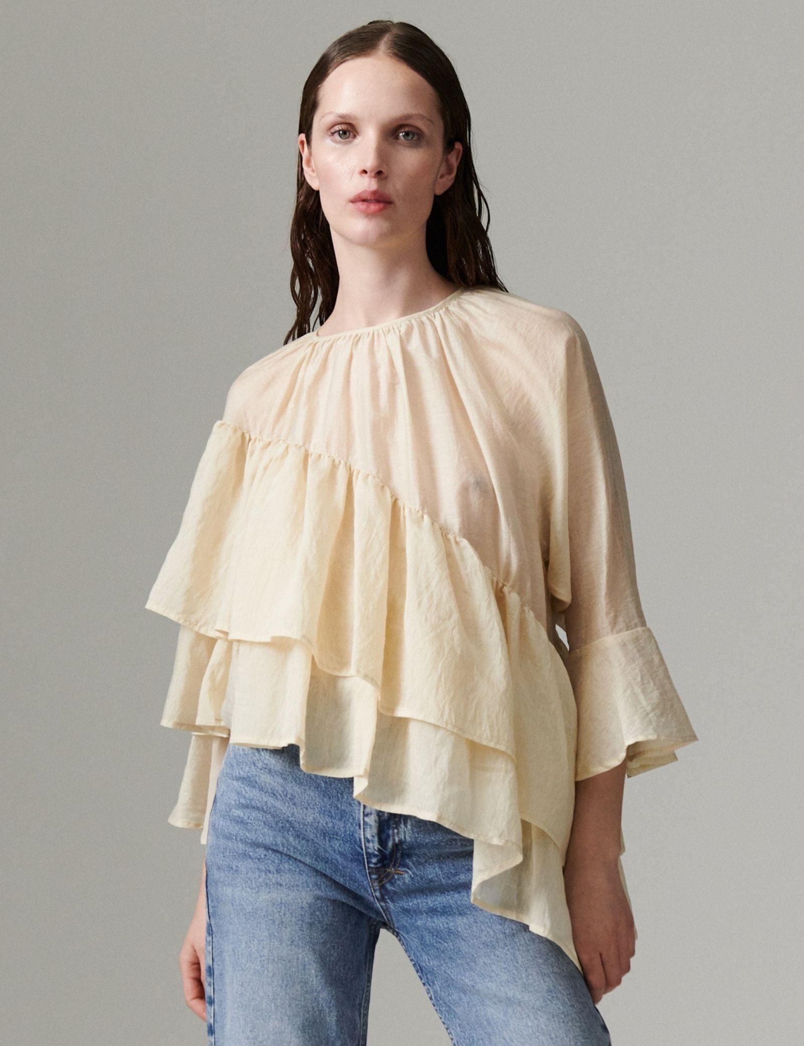 DAY Birger ét Mikkelsen DAYToro - Linen Tento Shirts & Blouses 131105 BROWN RICE