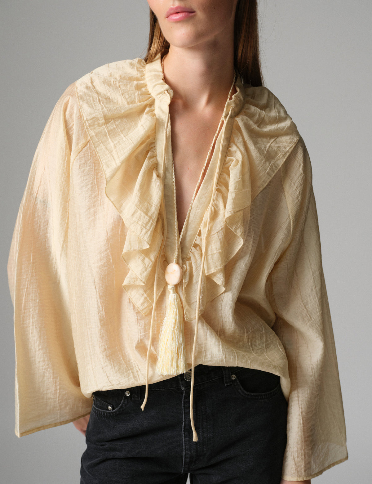 DAY Birger ét Mikkelsen DAYTria - Tencilly - Blouse Blouse 500094 Light Beige