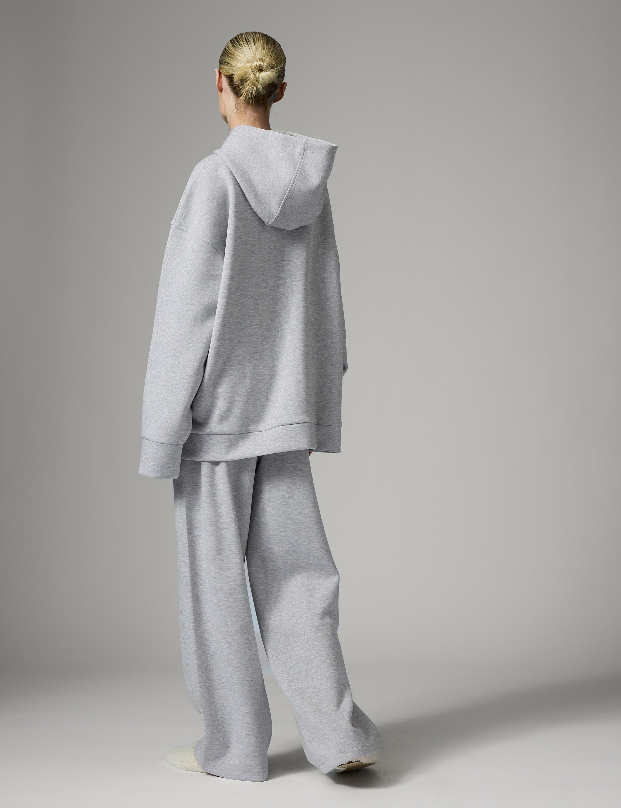 DAY Birger ét Mikkelsen DAYVincy - Scuba - Hoddie Hoodie 500056 Grey Melange