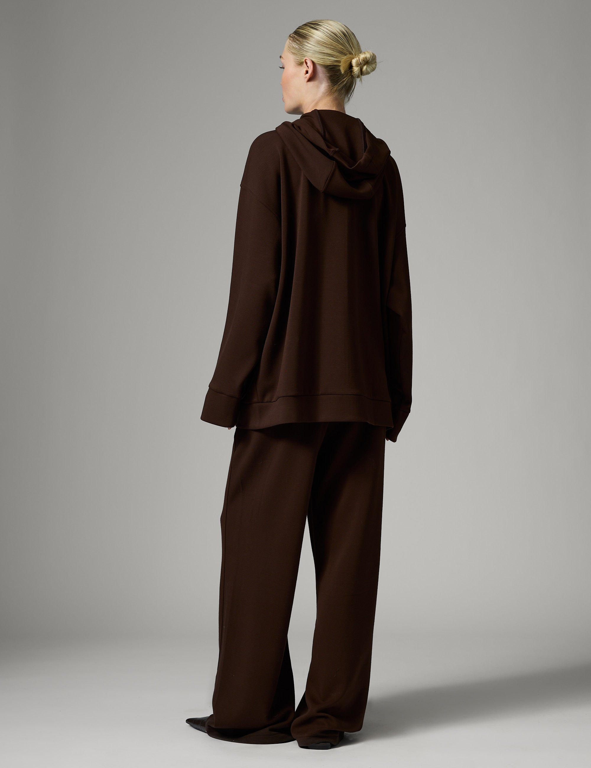 DAY Birger ét Mikkelsen DAYVincy - Scuba - Hoddie Hoodie 190915 Coffee Bean