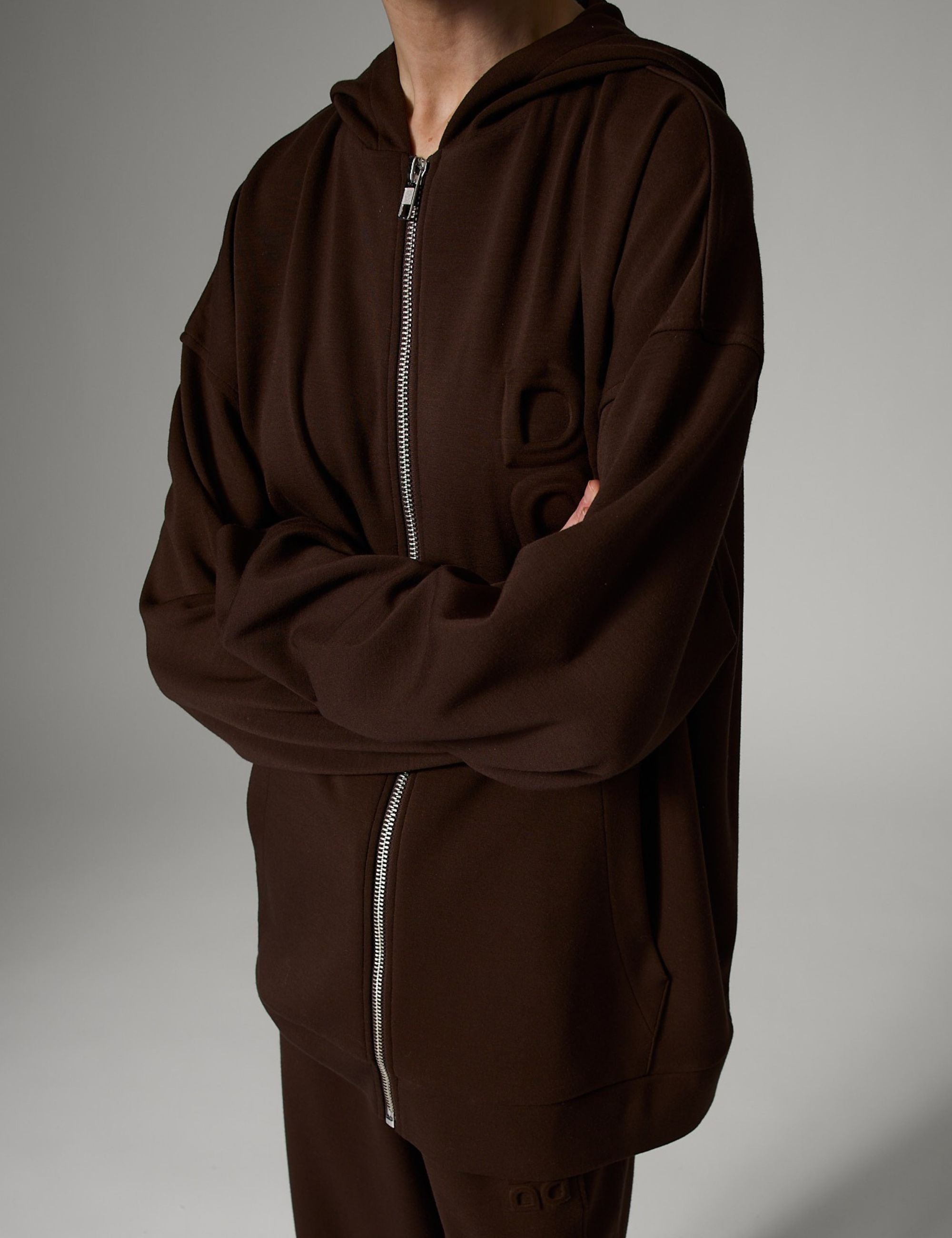DAY Birger ét Mikkelsen DAYVincy - Scuba - Hoddie Hoodie 190915 Coffee Bean