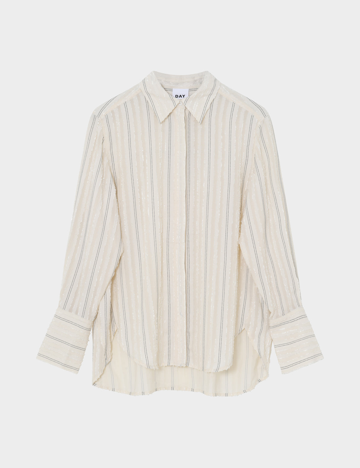 DAY Birger ét Mikkelsen DAYZoe - Raw Stripes - Shirt Shirt 01022 Jet Stream