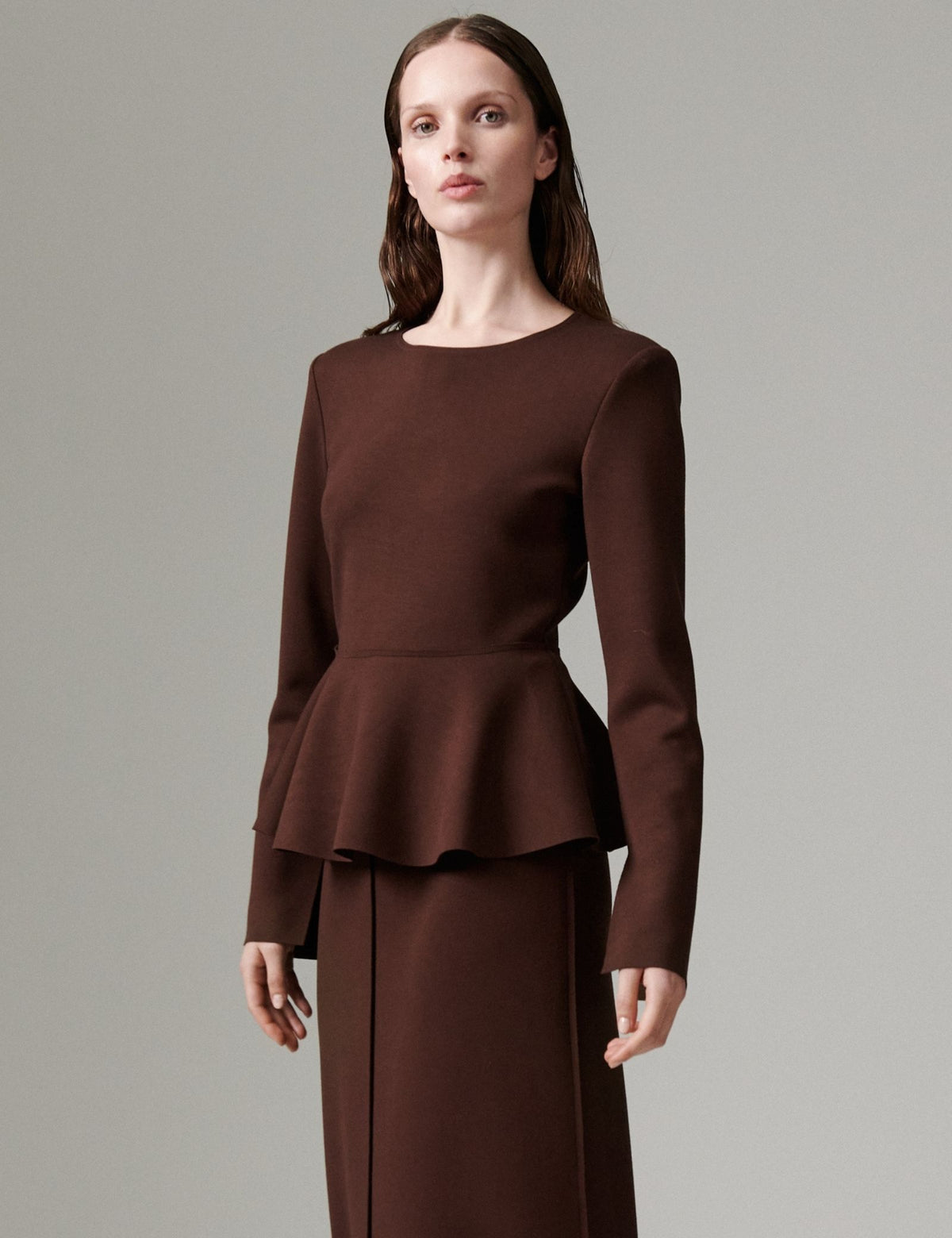 DAY Birger ét Mikkelsen DAYZola - Scuba - Blouse Blouse 190915 Coffee Bean