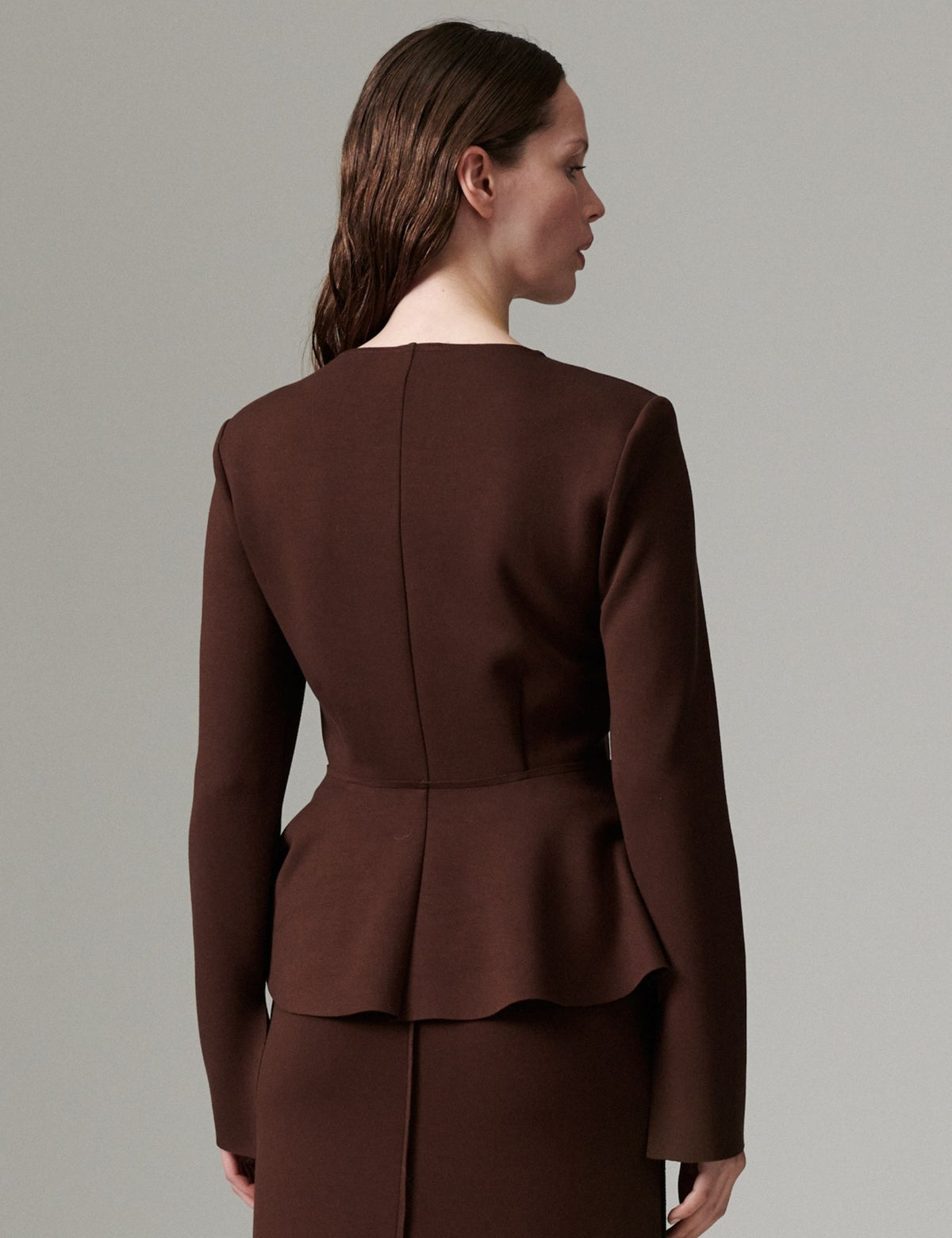 DAY Birger ét Mikkelsen DAYZola - Scuba - Blouse Blouse 190915 Coffee Bean