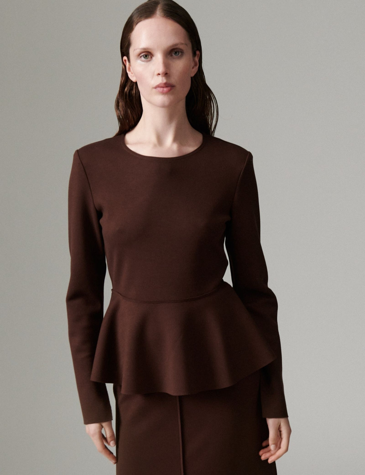 DAY Birger ét Mikkelsen DAYZola - Scuba - Blouse Blouse 190915 Coffee Bean