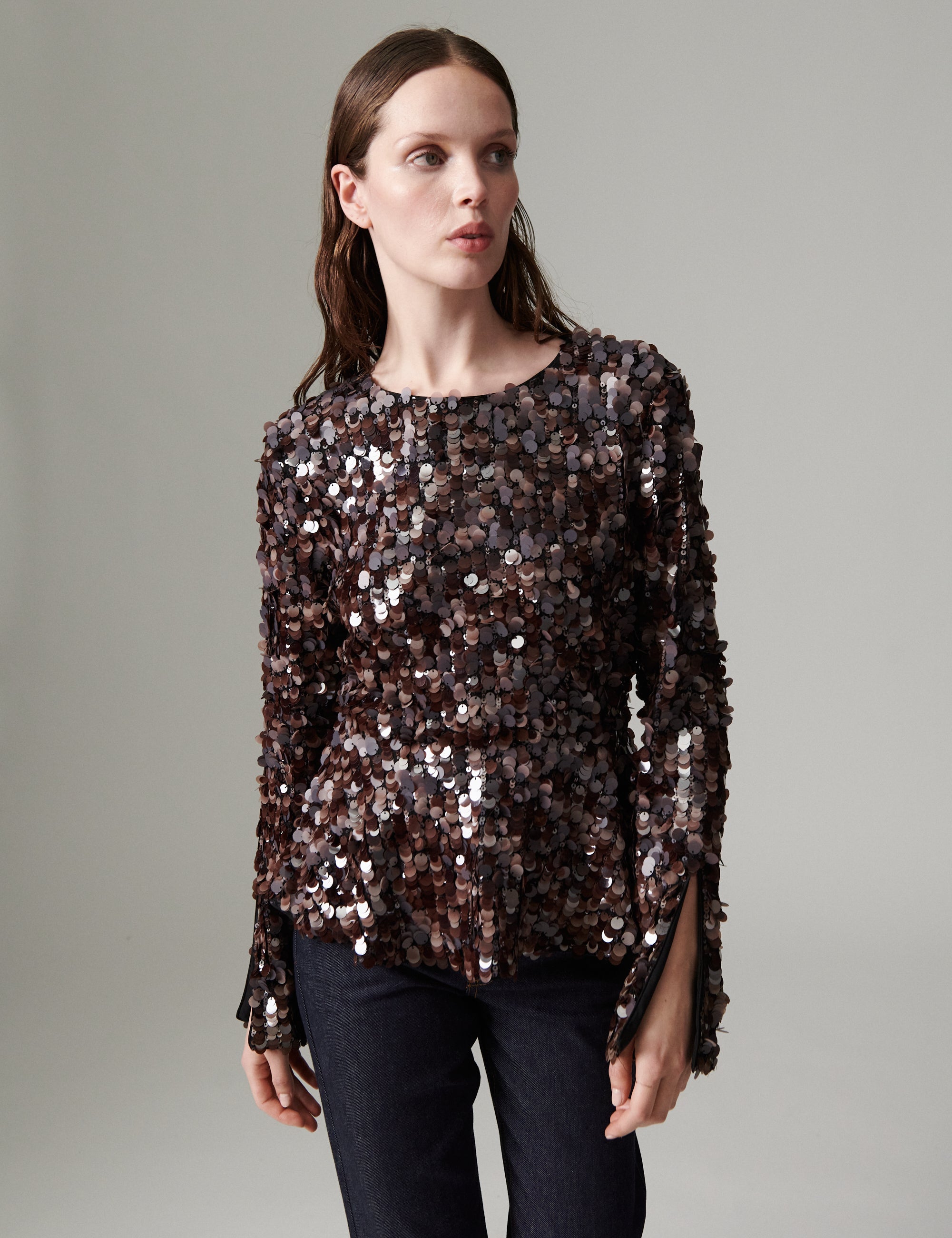 DAY Birger ét Mikkelsen DAYZola - Shimmy - Blouse Blouse 191018 Ganache
