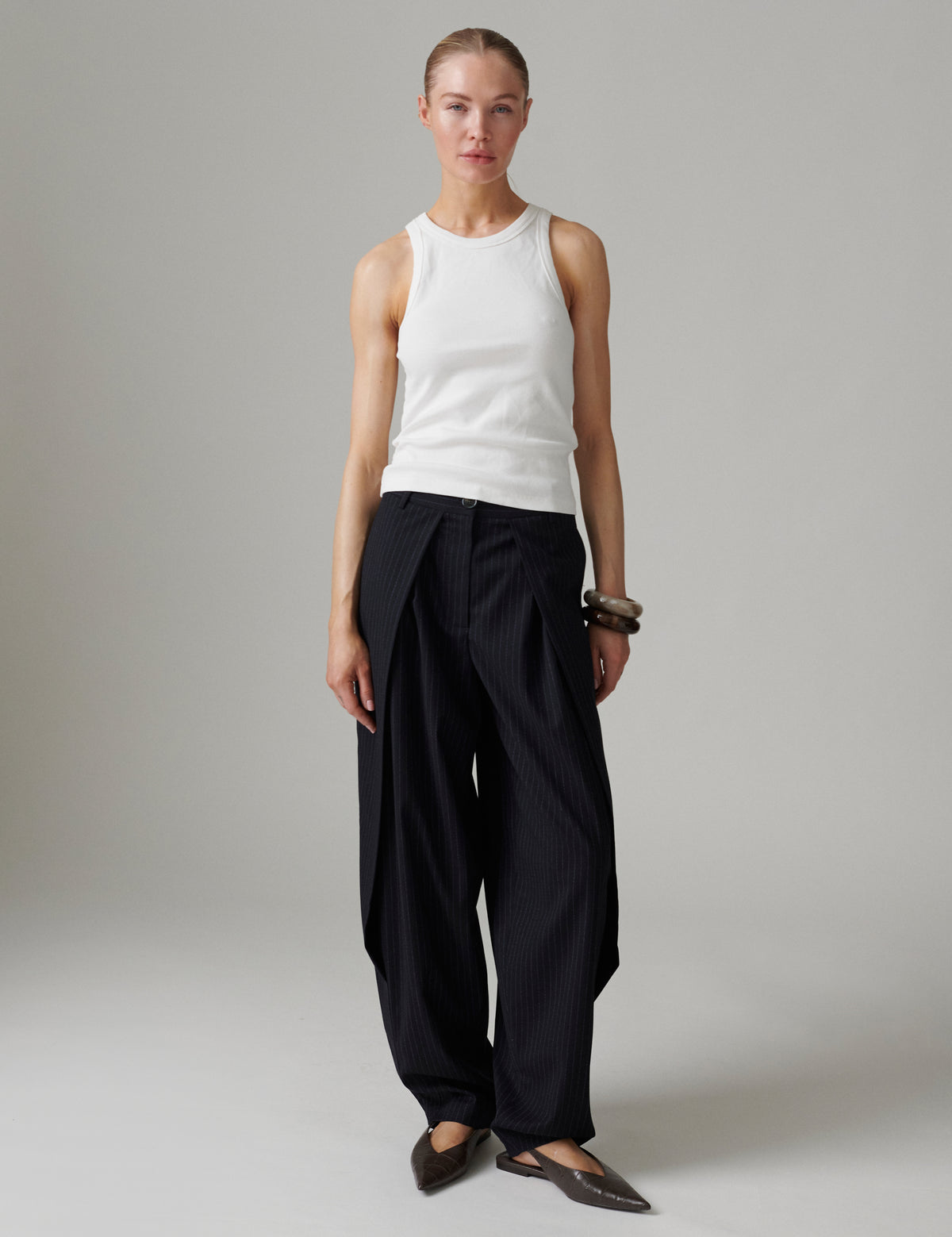 DAY Birger ét Mikkelsen DayPlio - Stroke - Pants Pants 194010 TOTAL ECLIPSE