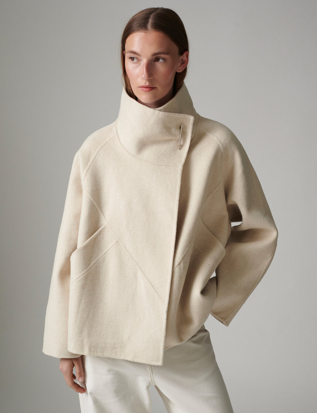 DAY Birger ét Mikkelsen DayRiot - Double faced wool - Jacket Jacket 500144 PISTACHIO SHELL MELANGE