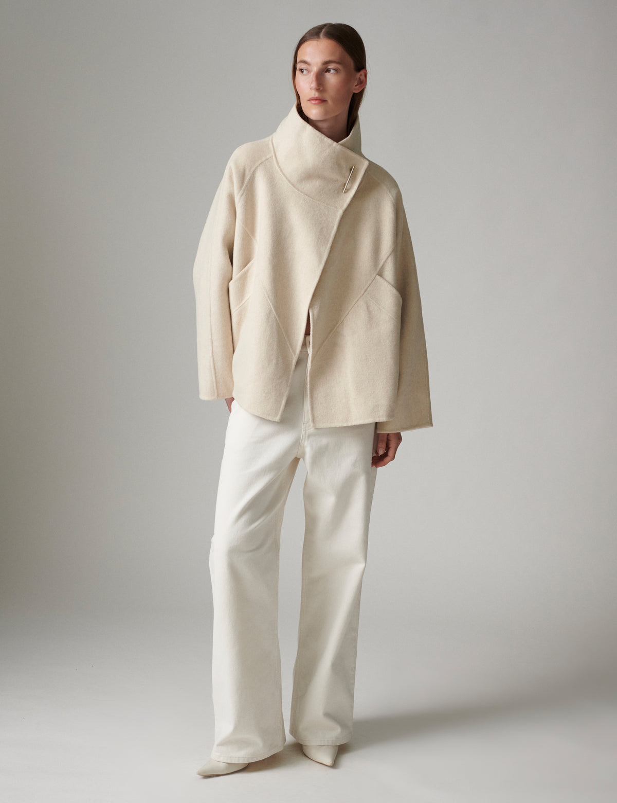 DAY Birger ét Mikkelsen DayRiot - Double faced wool - Jacket Jacket 500144 PISTACHIO SHELL MELANGE