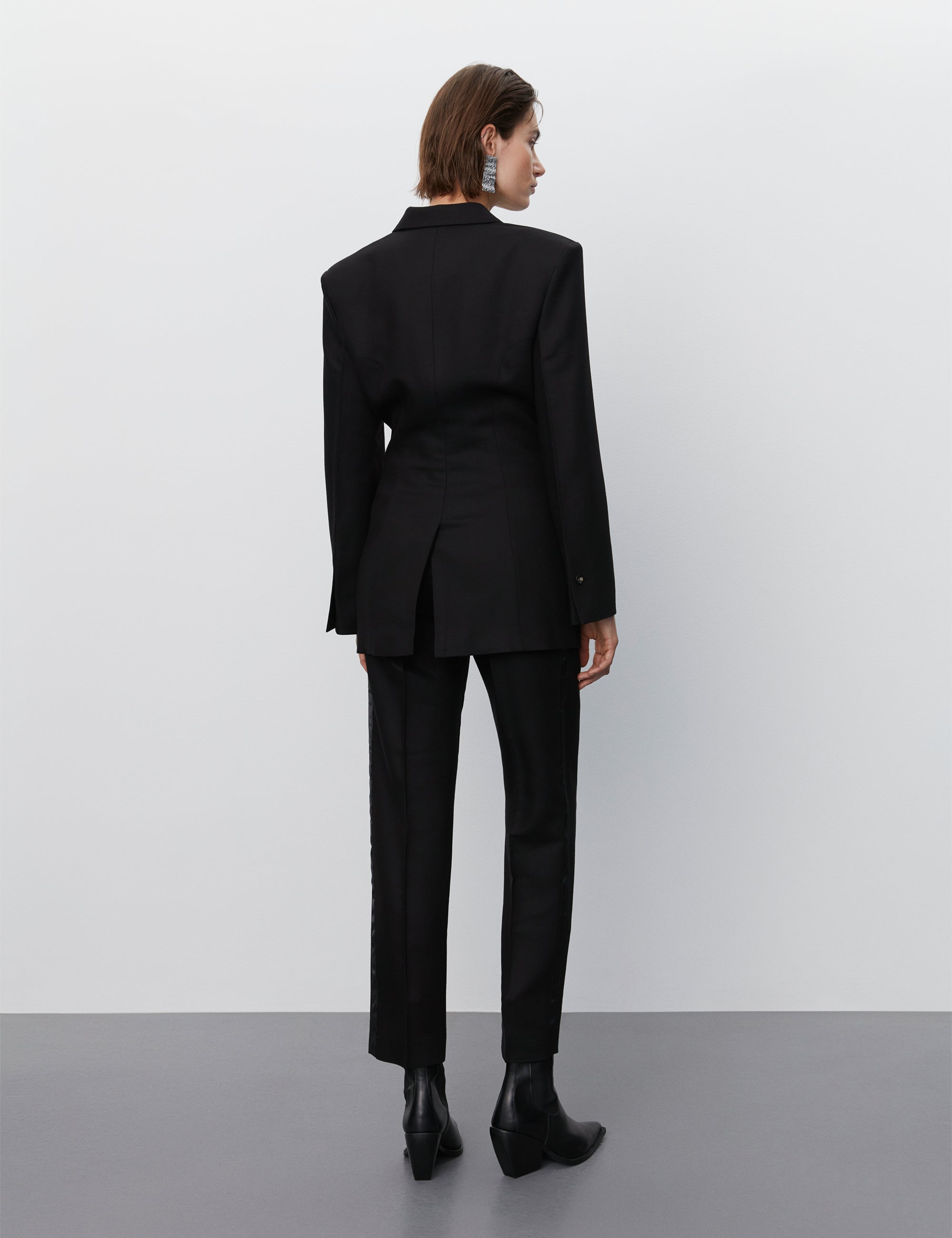 DAY Birger ét Mikkelsen Elenora - Delicate Wool Twill Blazer 190303 BLACK