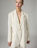 Elton - Classic Gabardine - Blazer - Ivory Shade
