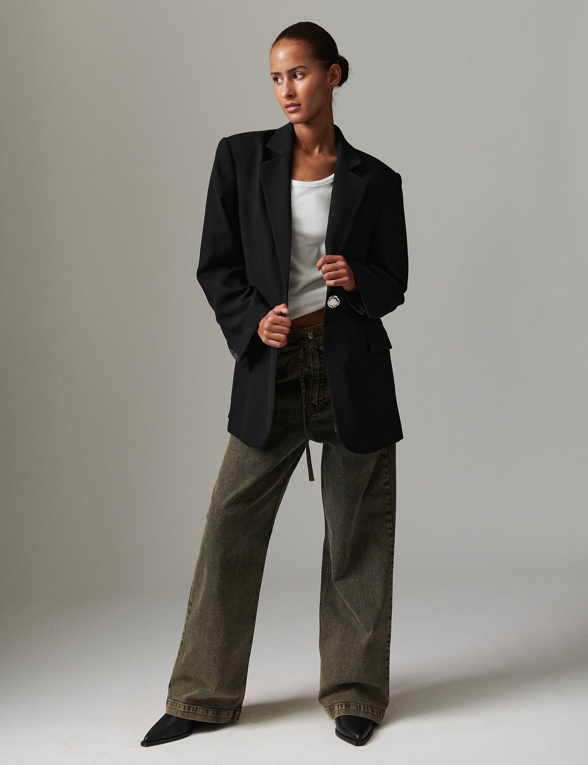 DAY Birger ét Mikkelsen Eltona - Classic Gabardine Blazer 190303 BLACK