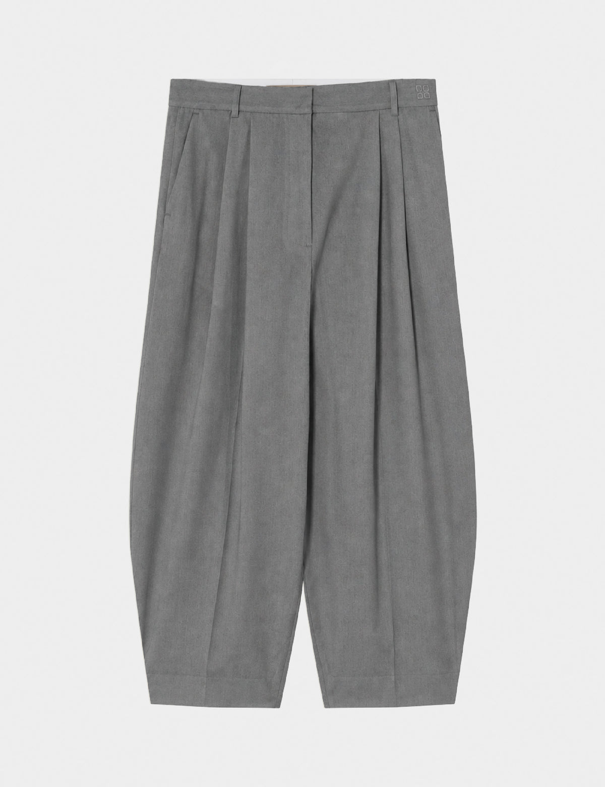 DAY Birger ét Mikkelsen Enora - Classic Gab - Pants Pants 500006 Medium Grey Melange