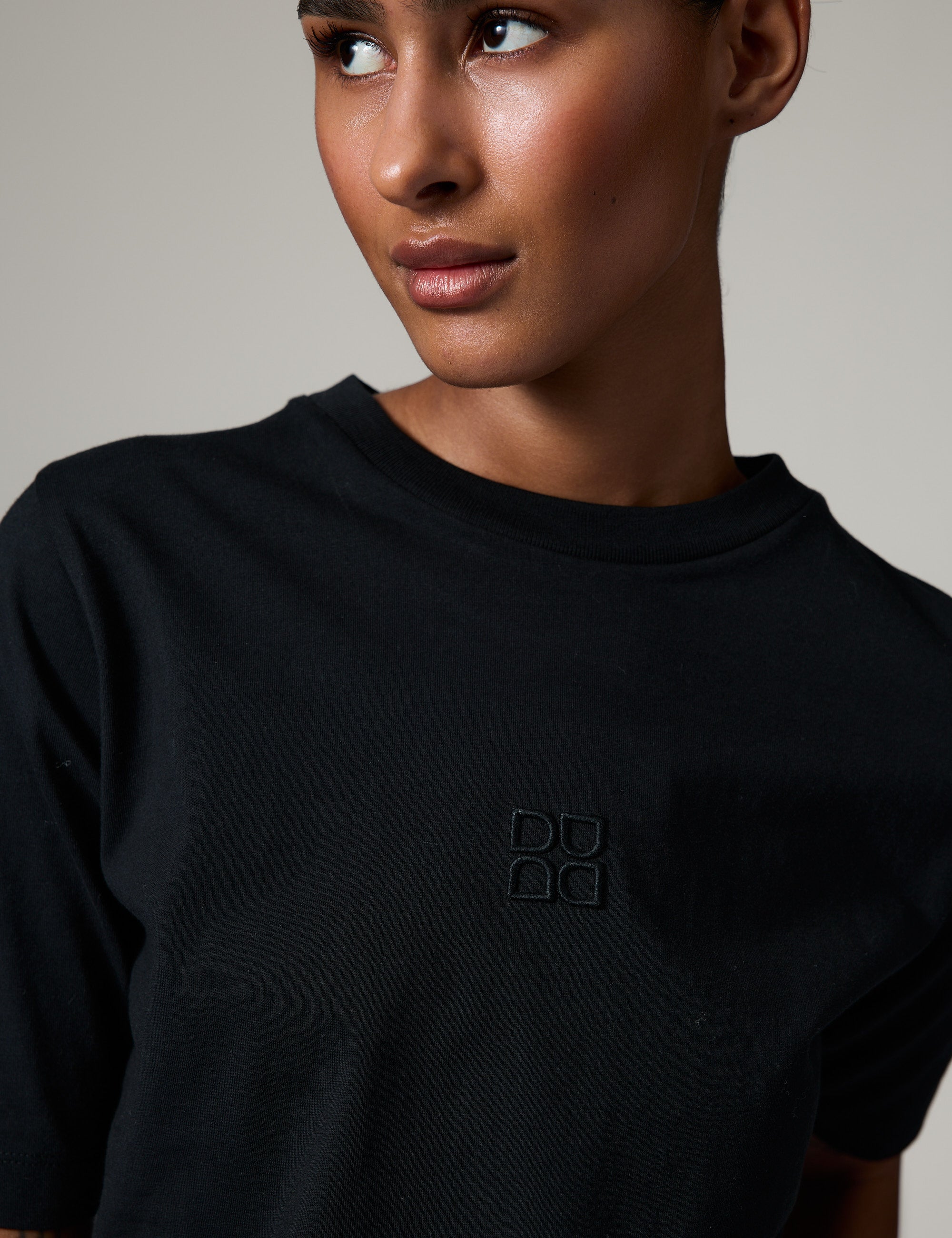 DAY Birger ét Mikkelsen Fipo - Heavy Jersey T-shirt 190303 Black