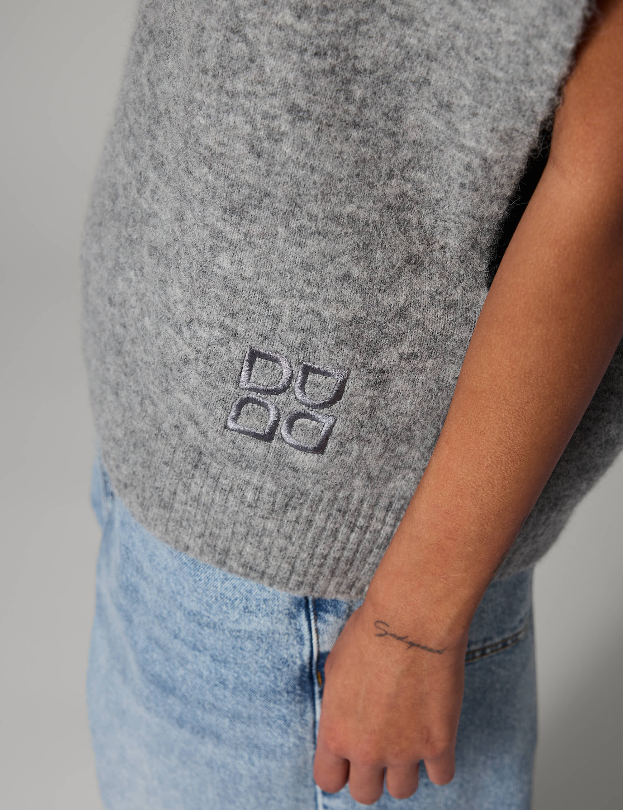 DAY Birger ét Mikkelsen Frodie - Cozy Days - Vest Vest 500056 Grey Melange