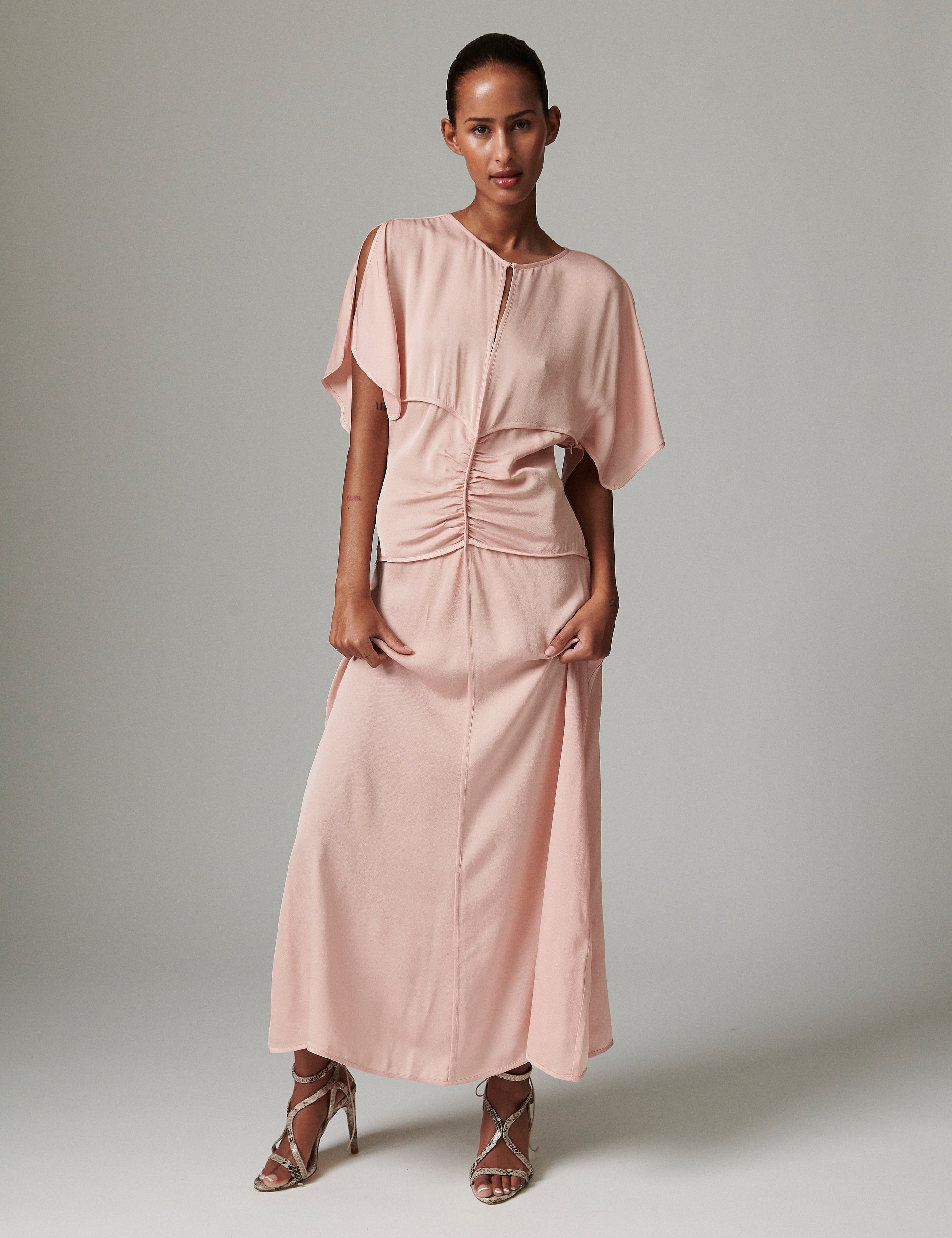 DAY Birger ét Mikkelsen Gigi - Matte Crepe Dress 141506 ROSE SMOKE