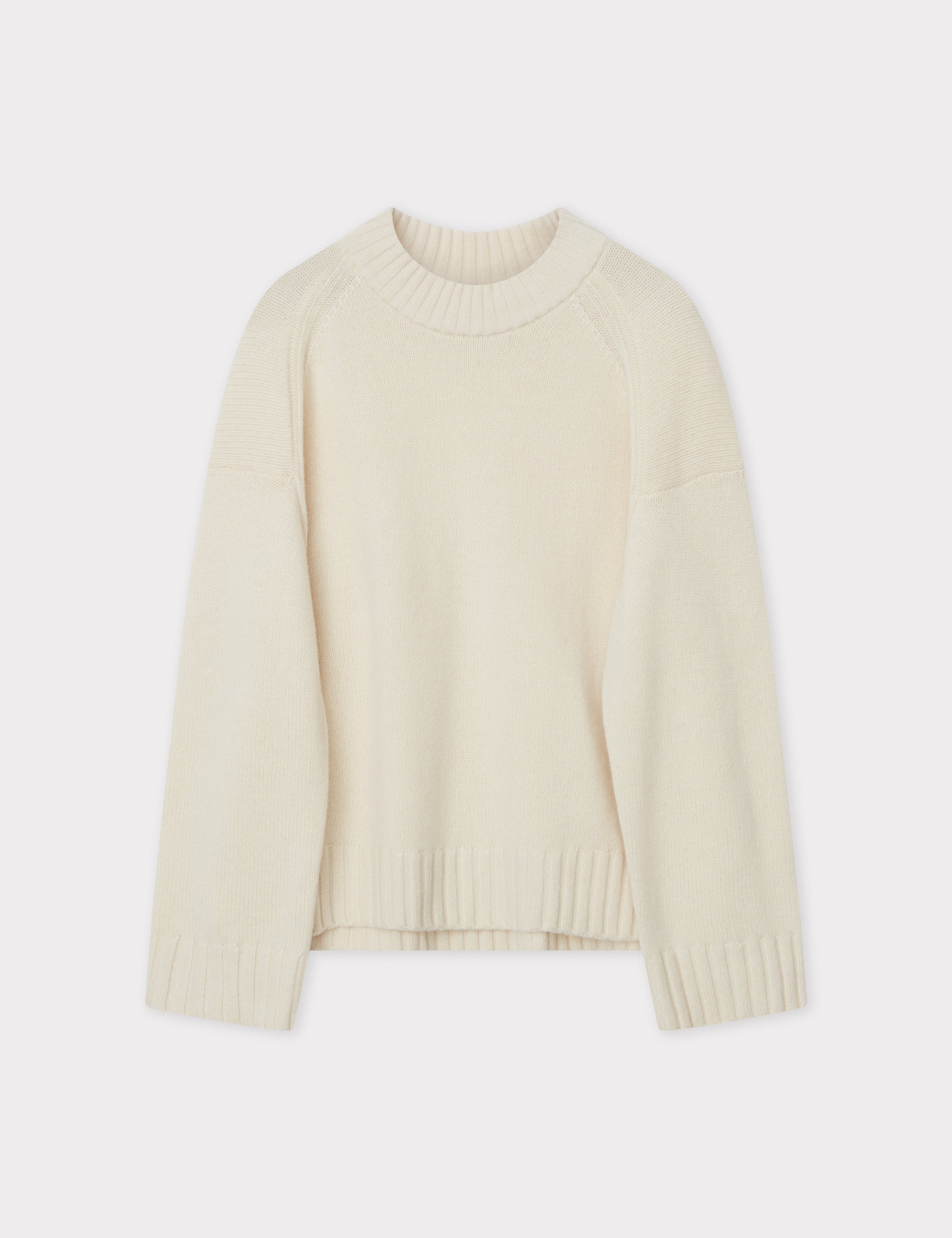 DAY Birger ét Mikkelsen Glen - Soft Lamb Pullover 500071 CREME MELANGE